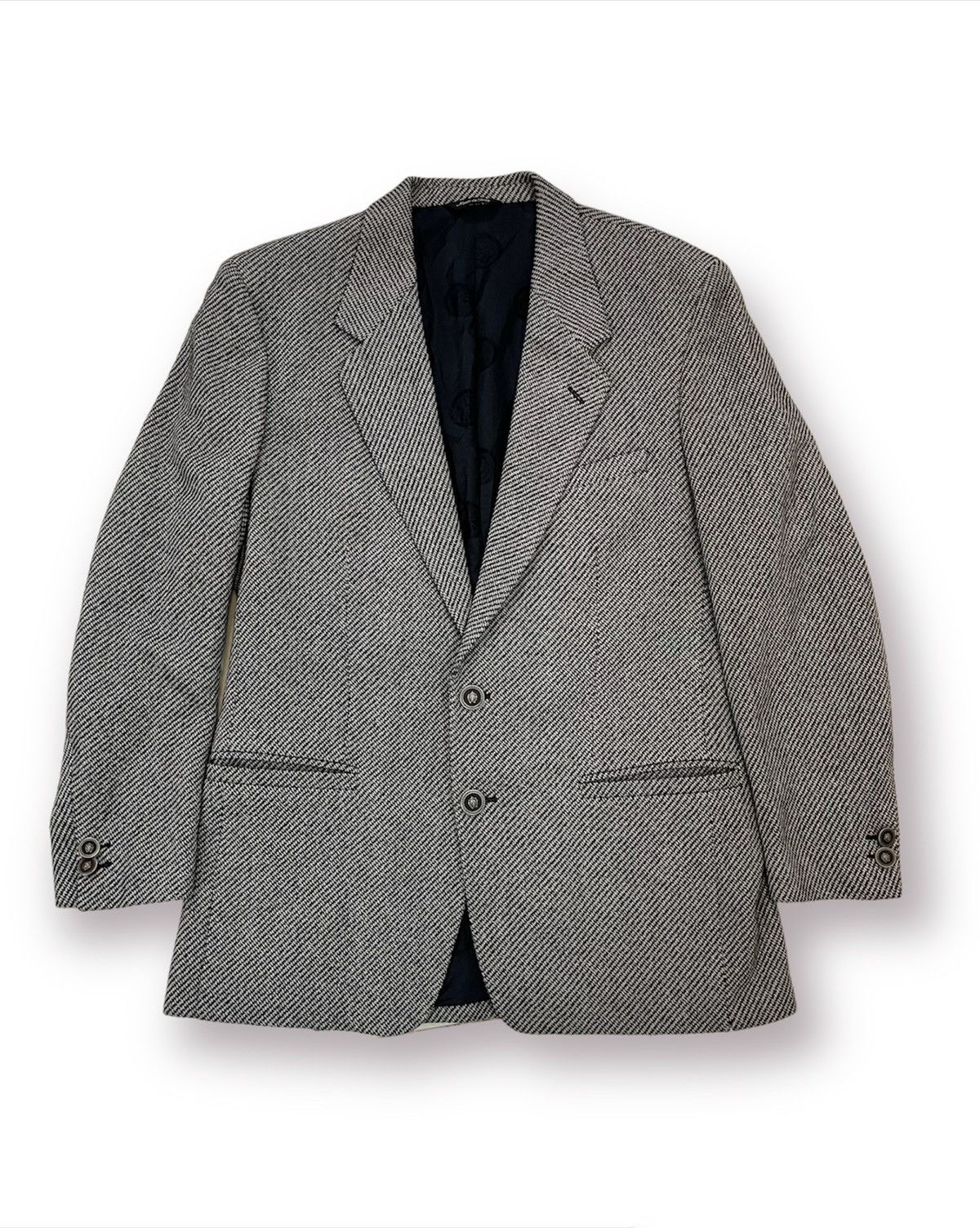 Versace × Versus Versace × Vintage Versus Gianni Versace Button Blazer Size L Size 38L - 2 Thumbnail