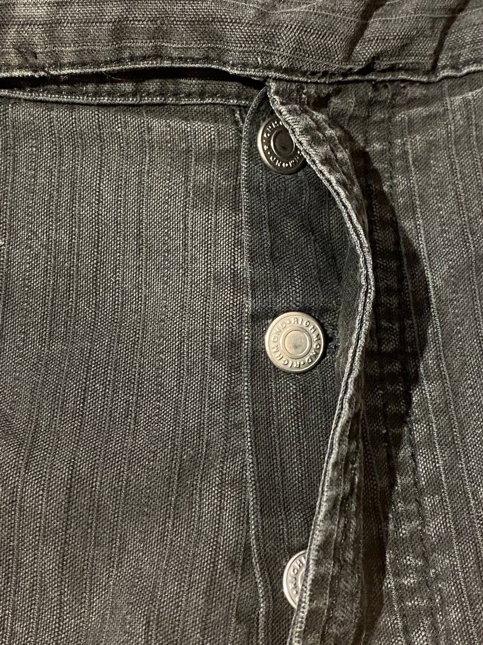 John Richmond × Richmond Denim × Vintage 90s Vintage Richmond Denim Inscription Designer Shorts Size US 31 - 3 Thumbnail