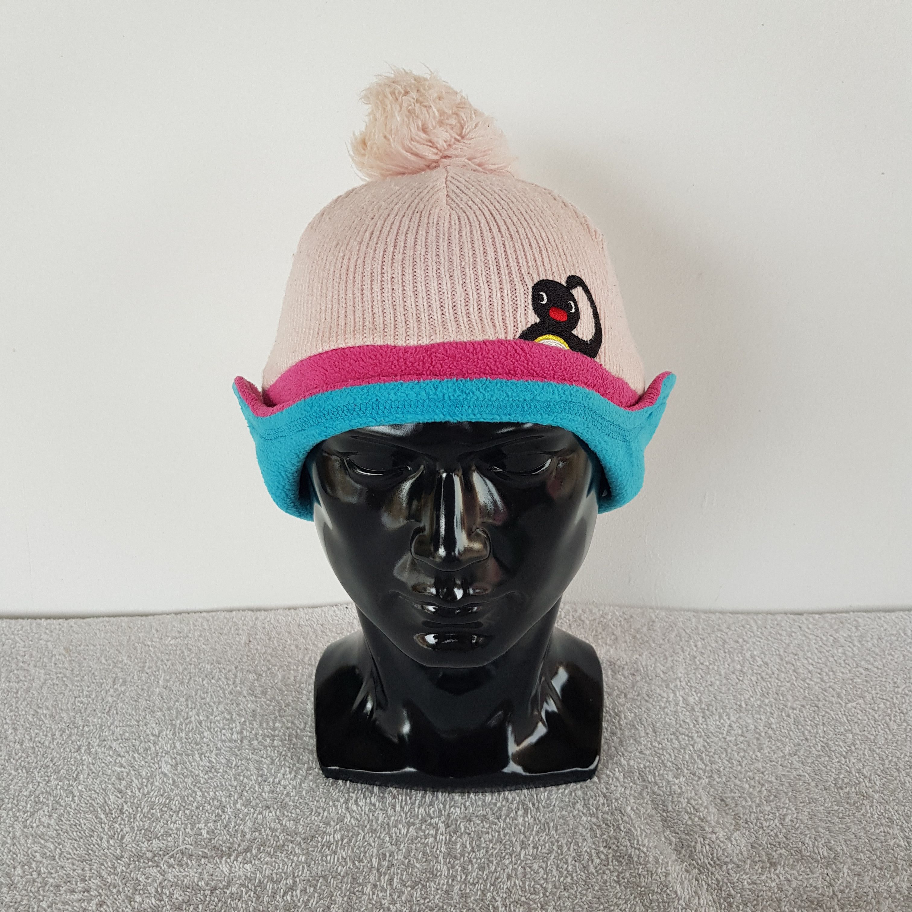 Japanese Brand × Vintage Pheonix Japanese Beanie Snow Cap Pingu Cartoon Hats Size ONE SIZE - 6 Thumbnail
