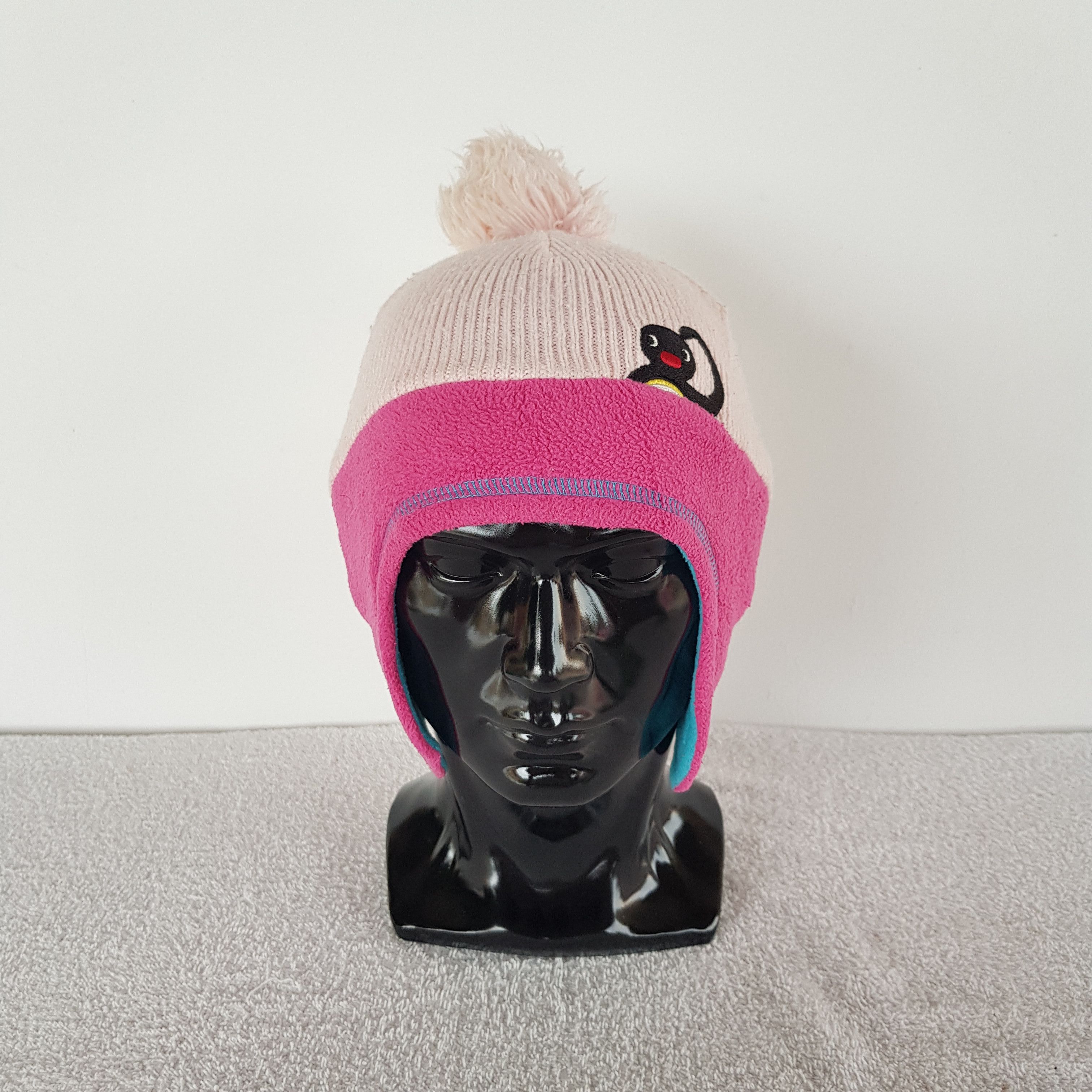 Japanese Brand × Vintage Pheonix Japanese Beanie Snow Cap Pingu Cartoon Hats Size ONE SIZE - 2 Thumbnail