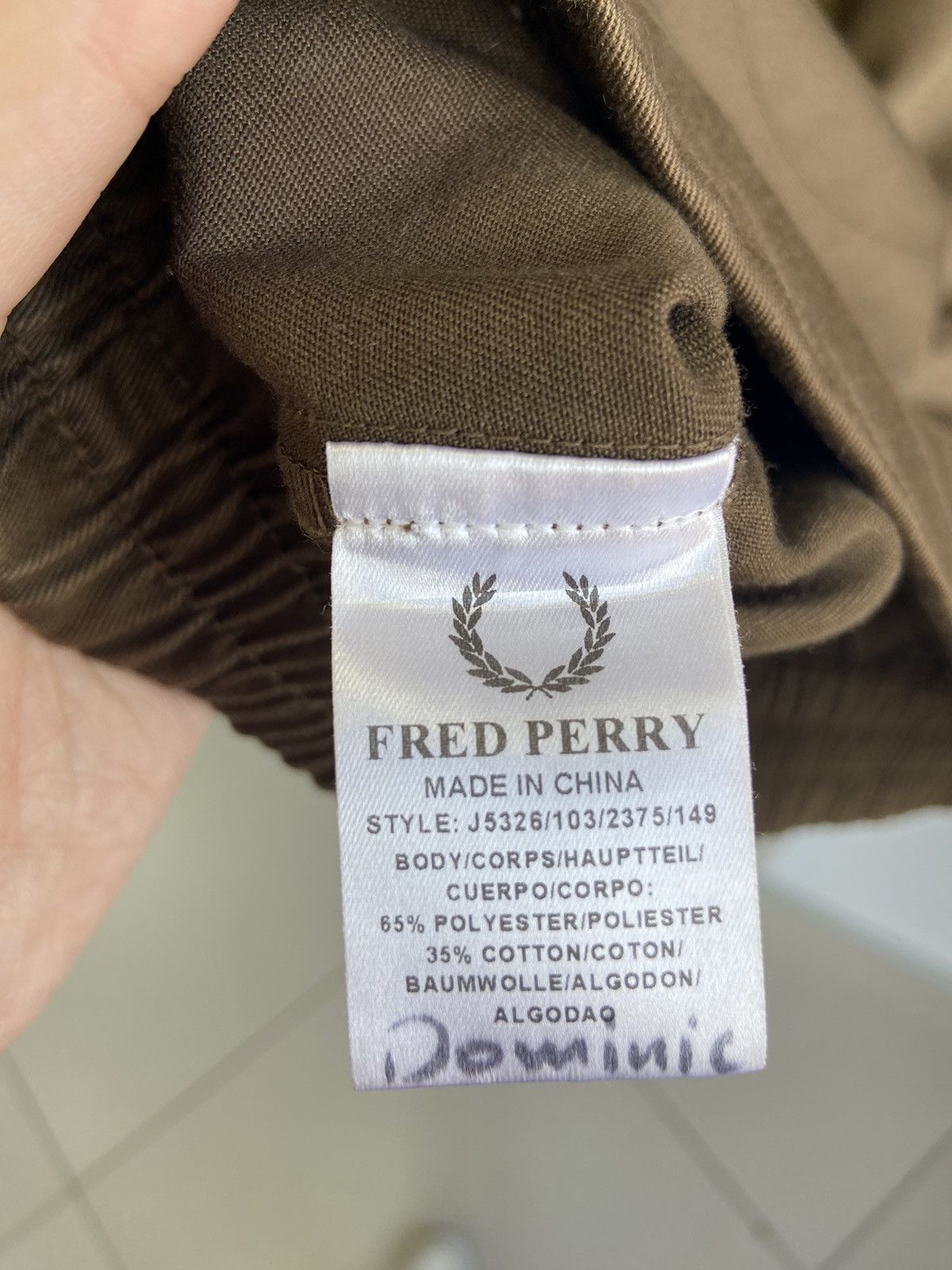 Vintage Fred Perry Jacket 90s