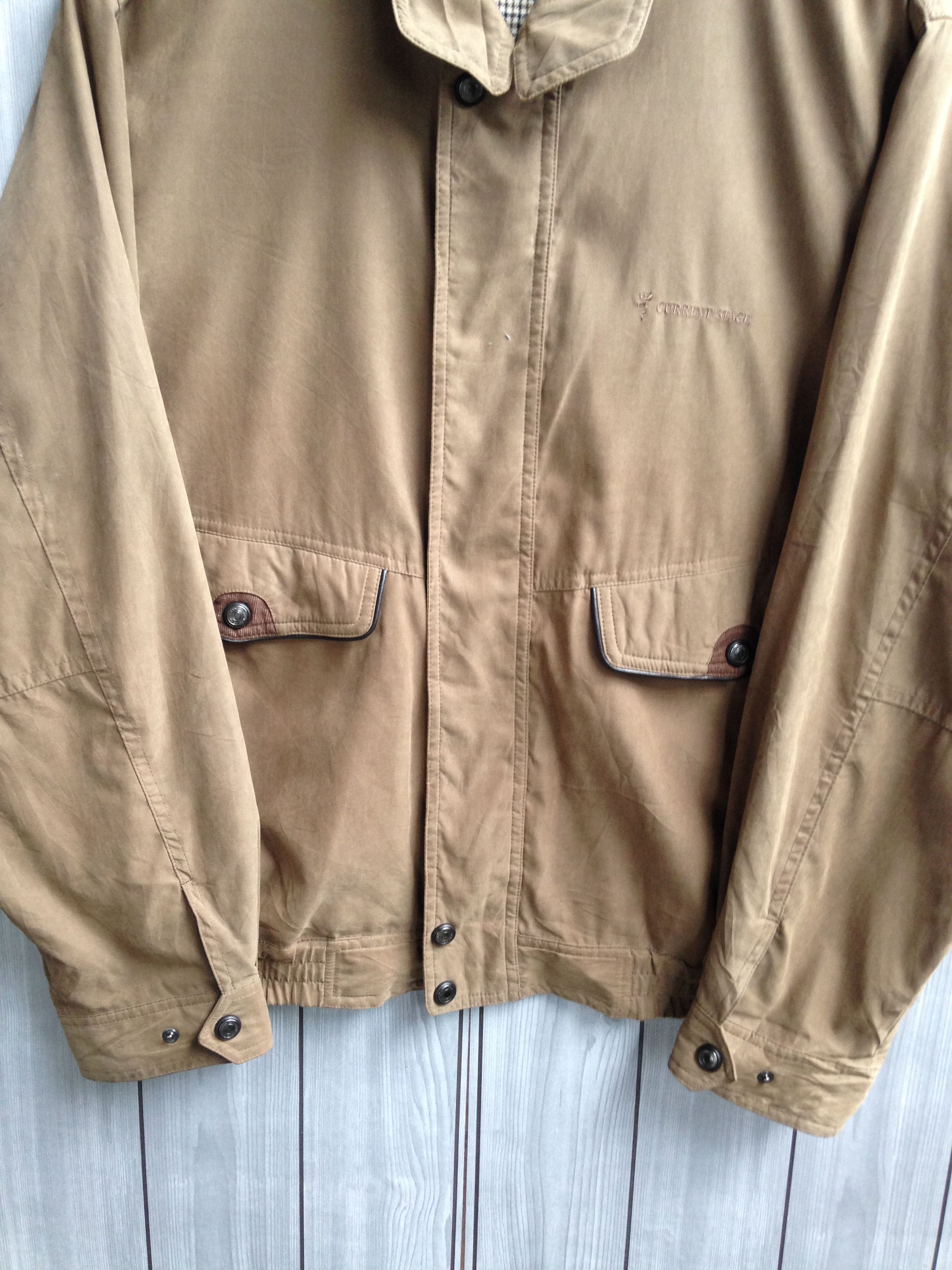 Japanese Brand × Vintage Vintage 90s Workwear Zipper Jacket Size US XL / EU 56 / 4 - 3 Thumbnail