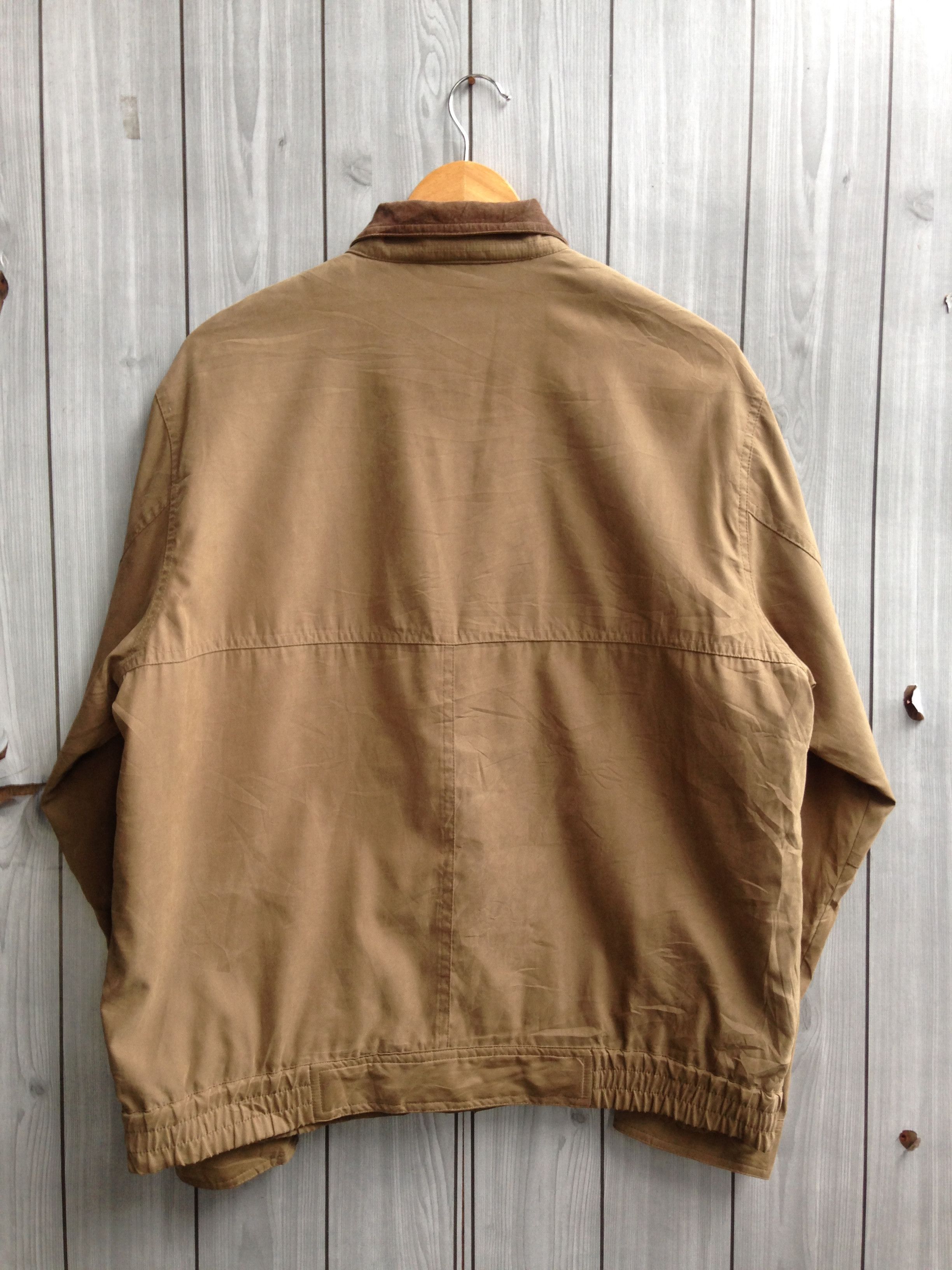 Japanese Brand × Vintage Vintage 90s Workwear Zipper Jacket Size US XL / EU 56 / 4 - 4 Thumbnail