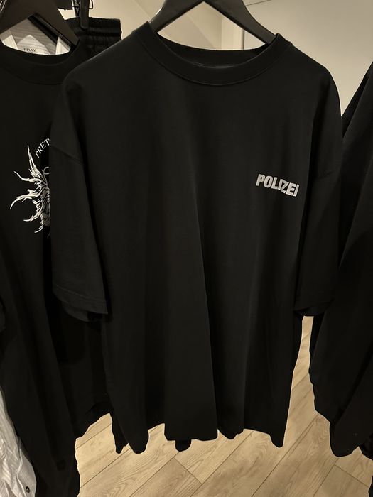 Vetements polizei online sweatshirt