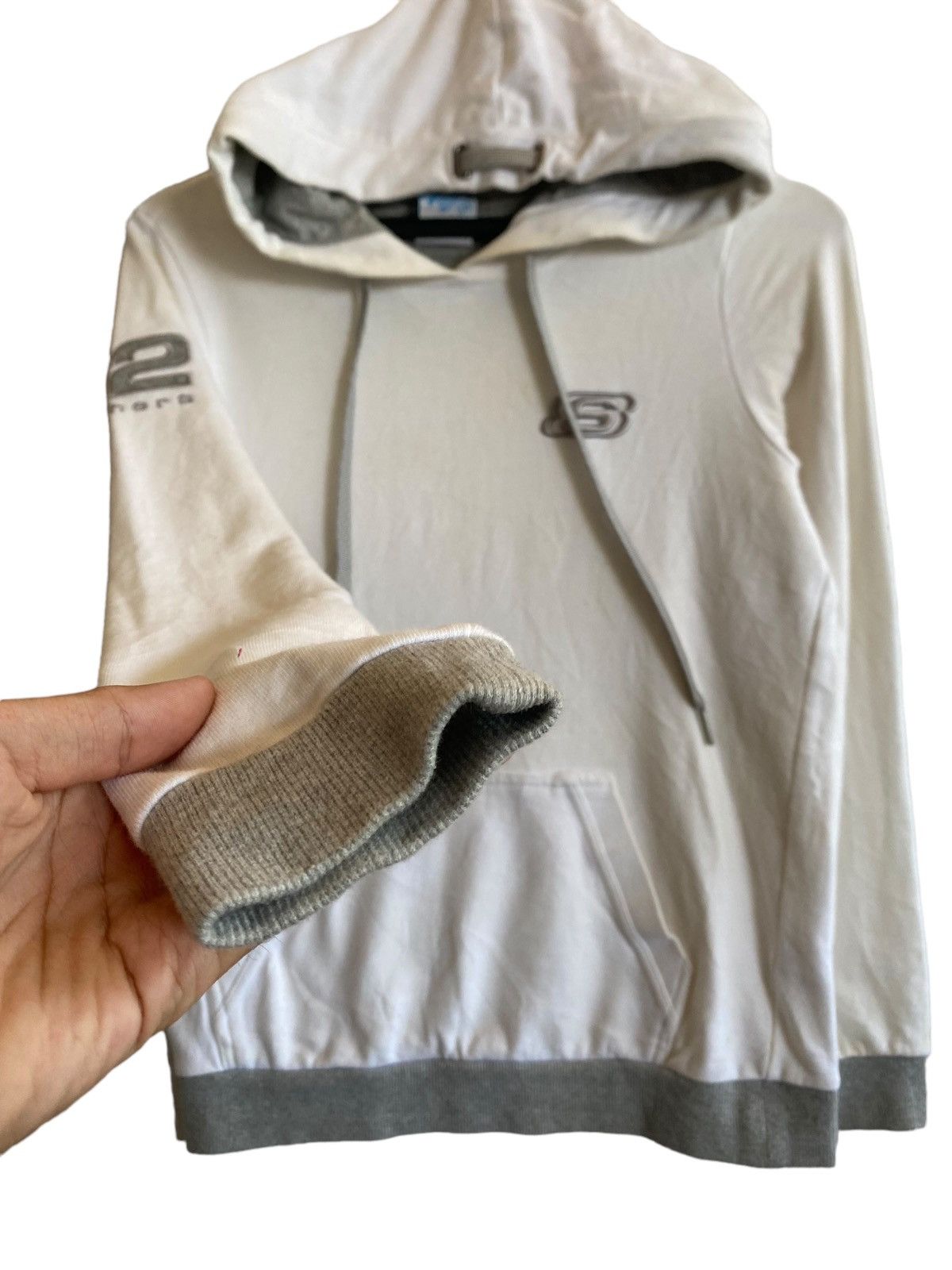 Skechers 92 White Hoodie