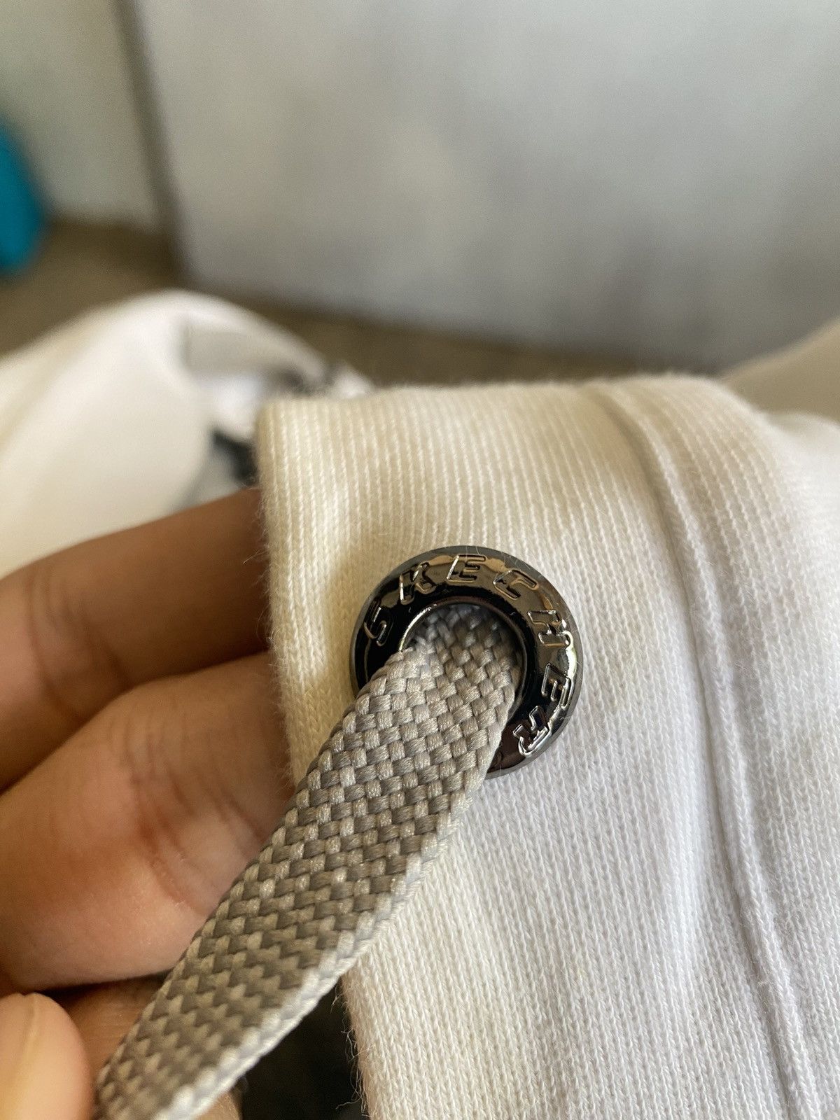 Skechers 92 White Hoodie