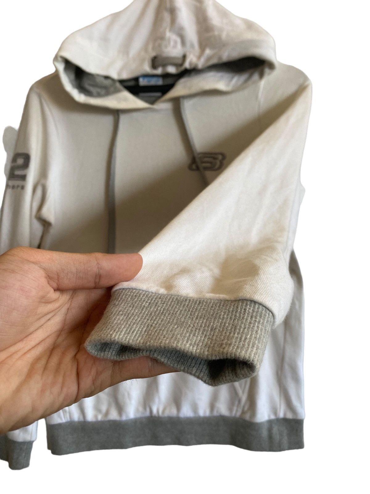 Skechers 92 White Hoodie