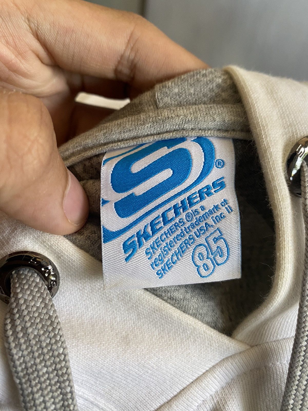 Skechers 92 White Hoodie