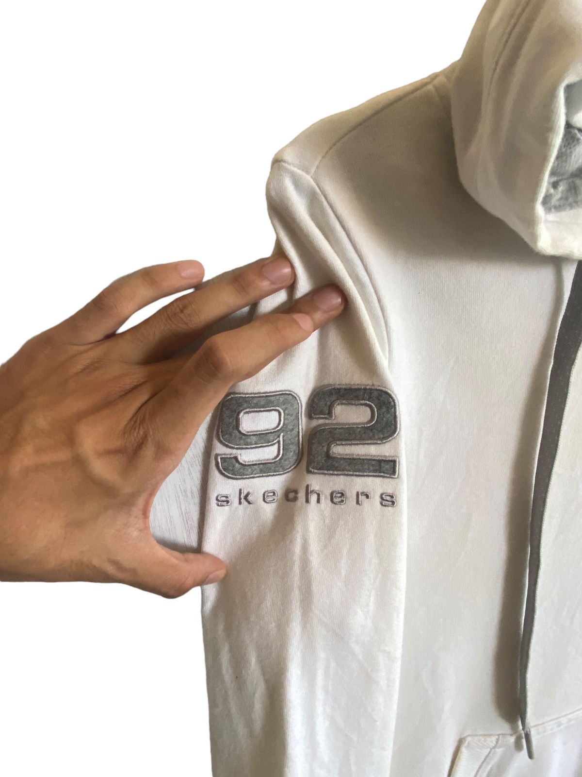Skechers 92 White Hoodie