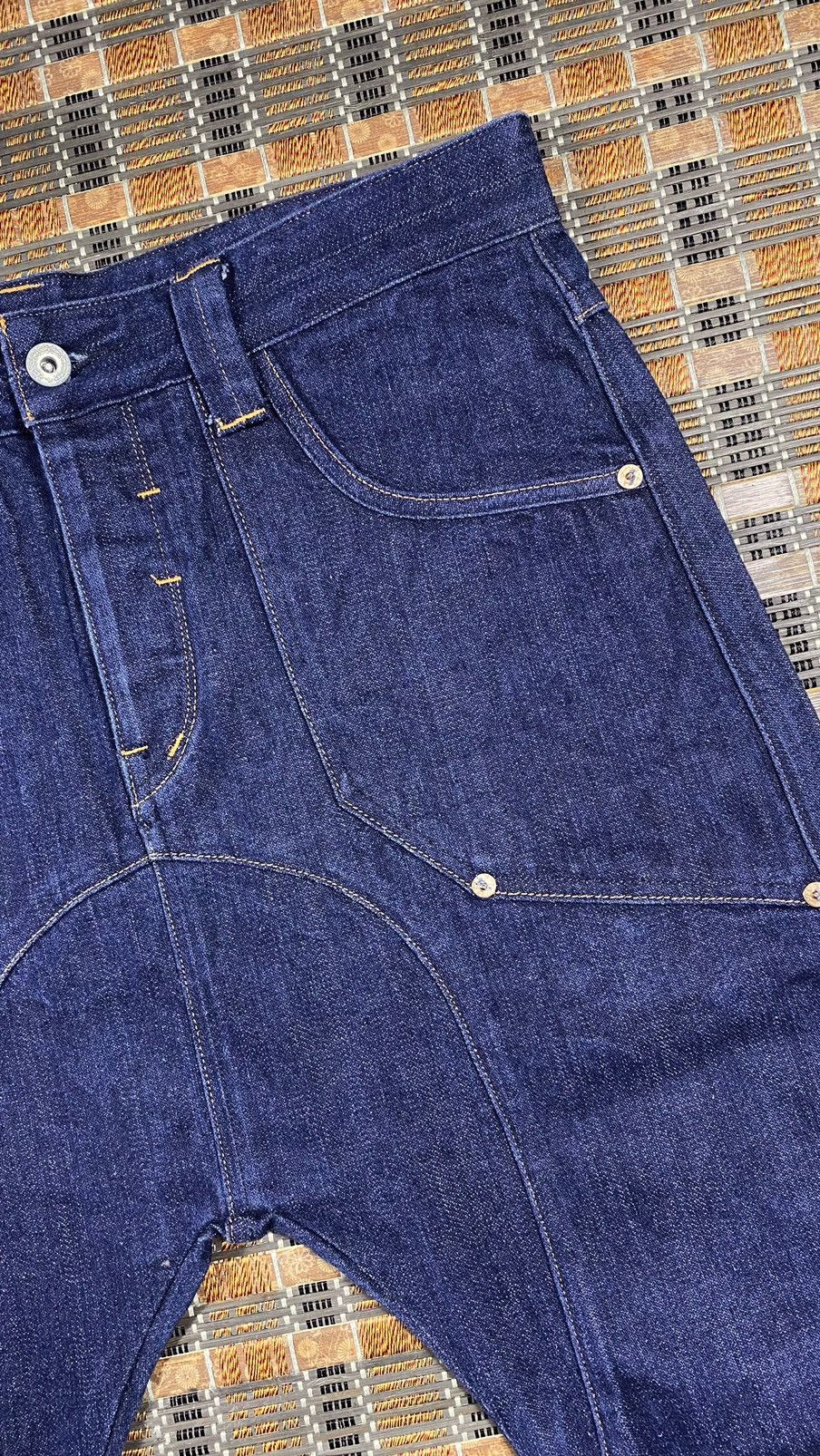 Evisu Special Collab Evisu X Pac Men Denim Size US 33 - 4 Thumbnail