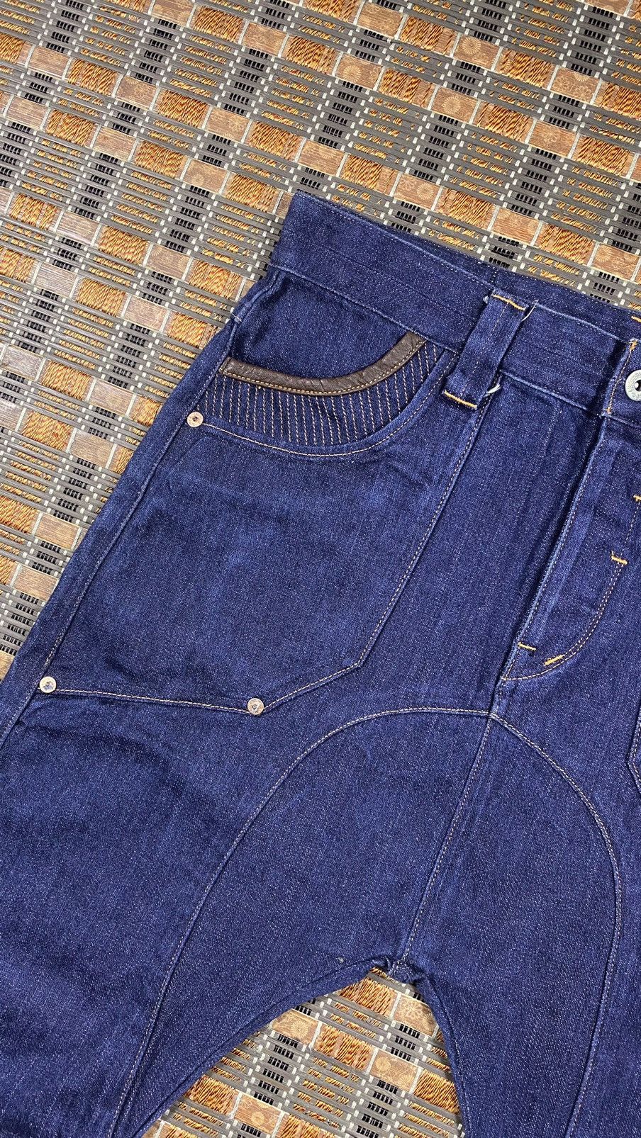 Evisu Special Collab Evisu X Pac Men Denim Size US 33 - 3 Thumbnail