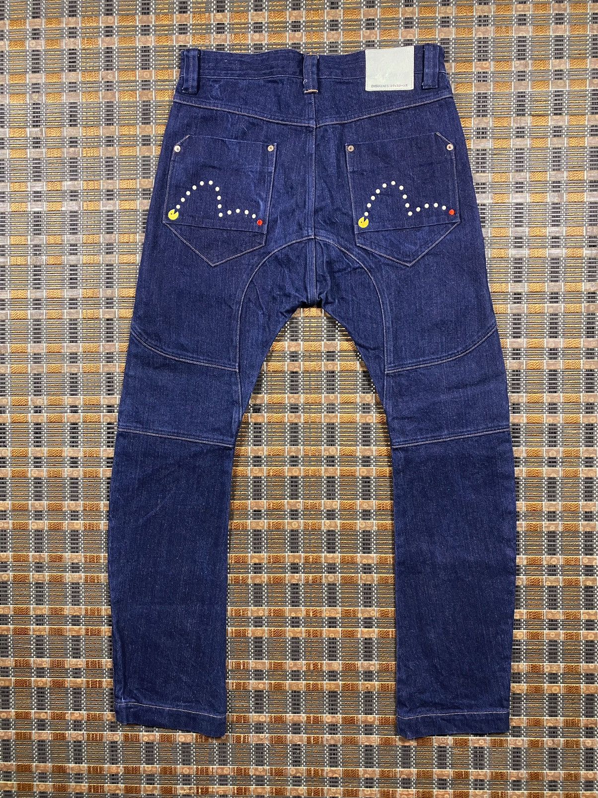 Evisu Special Collab Evisu X Pac Men Denim Size US 33 - 2 Thumbnail