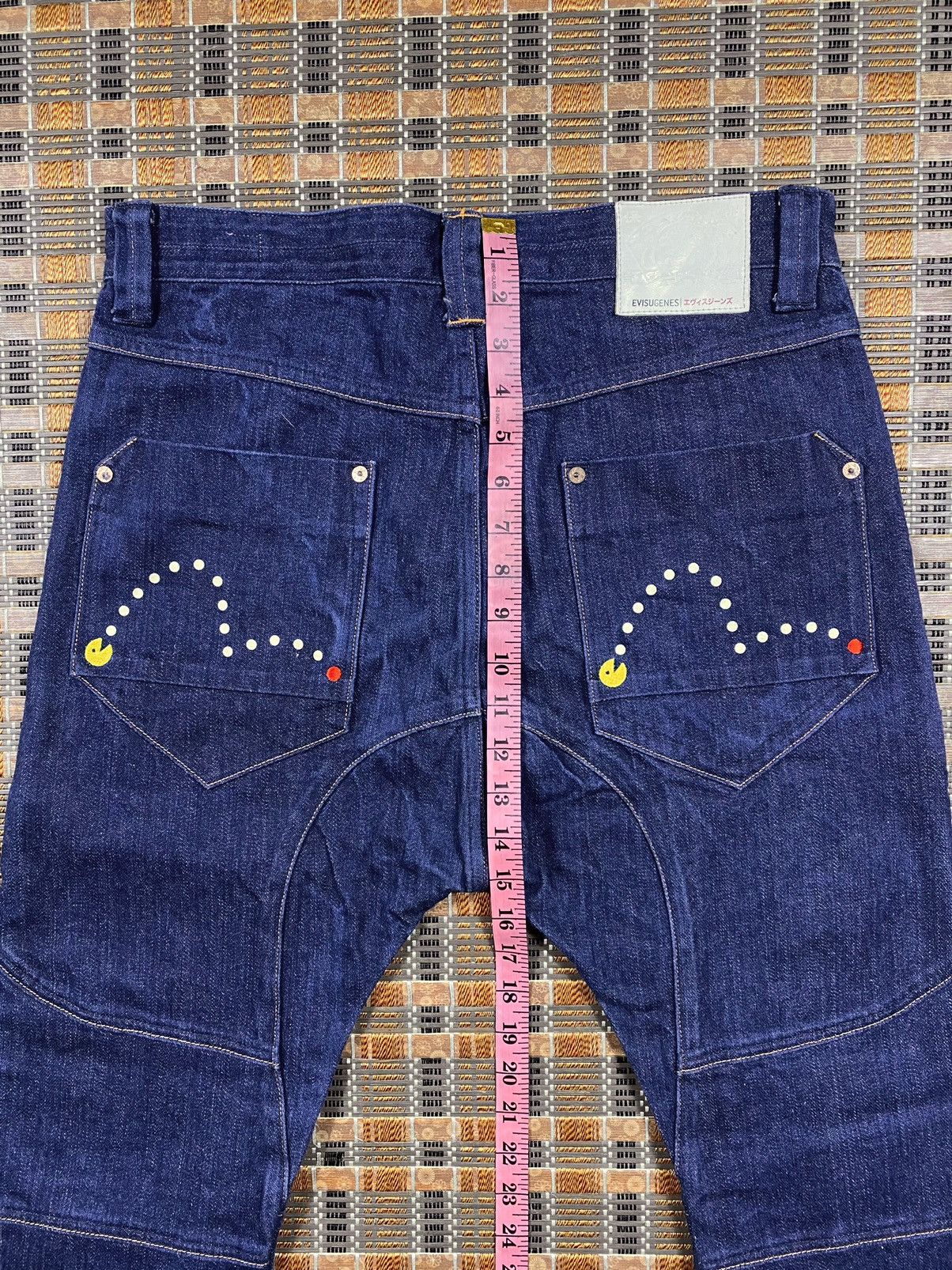 Evisu Special Collab Evisu X Pac Men Denim Size US 33 - 14 Thumbnail
