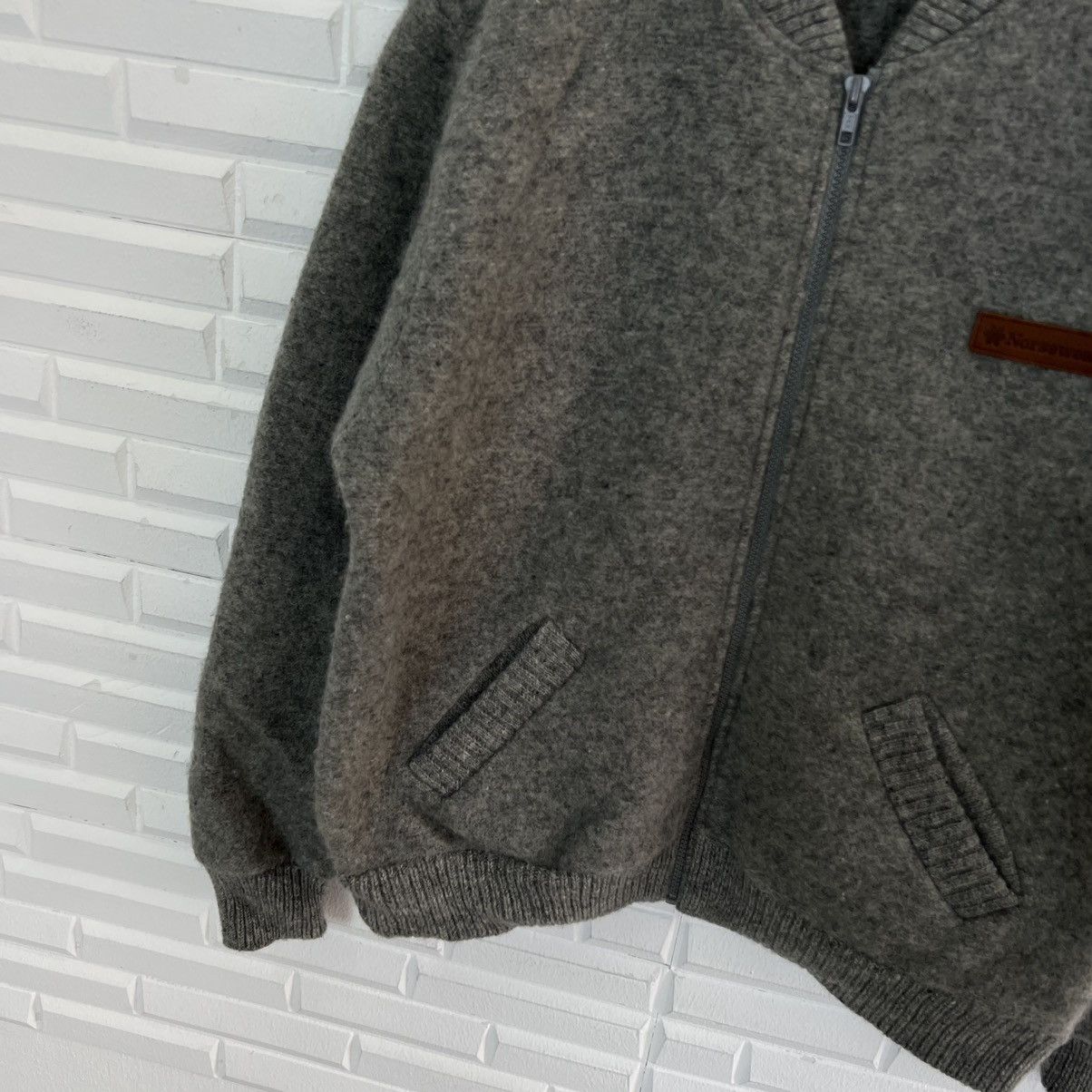 Japanese Brand VINTAGE NORSEWEAR WOOL BOMBER VARSITY JACKET Size US M / EU 48-50 / 2 - 4 Thumbnail