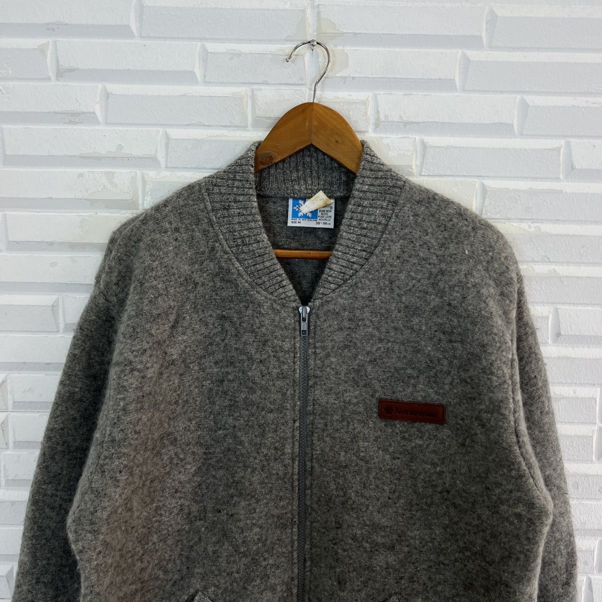 Japanese Brand VINTAGE NORSEWEAR WOOL BOMBER VARSITY JACKET Size US M / EU 48-50 / 2 - 3 Thumbnail