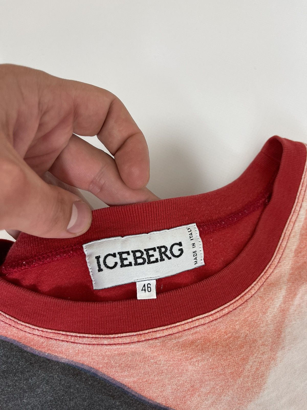 Iceberg × Vintage Iceberg history no smoking vintage big logo all over print Size US M / EU 48-50 / 2 - 7 Thumbnail