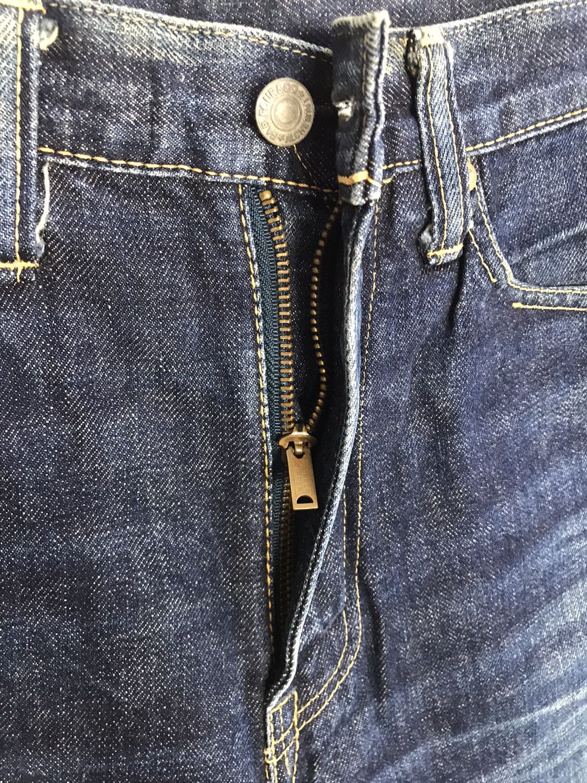 Skull Jeans by an Alchemist Unisex Skull Jeans Alchemist Indigo Denim Pants Size 28" / US 6 / IT 42 - 5 Thumbnail