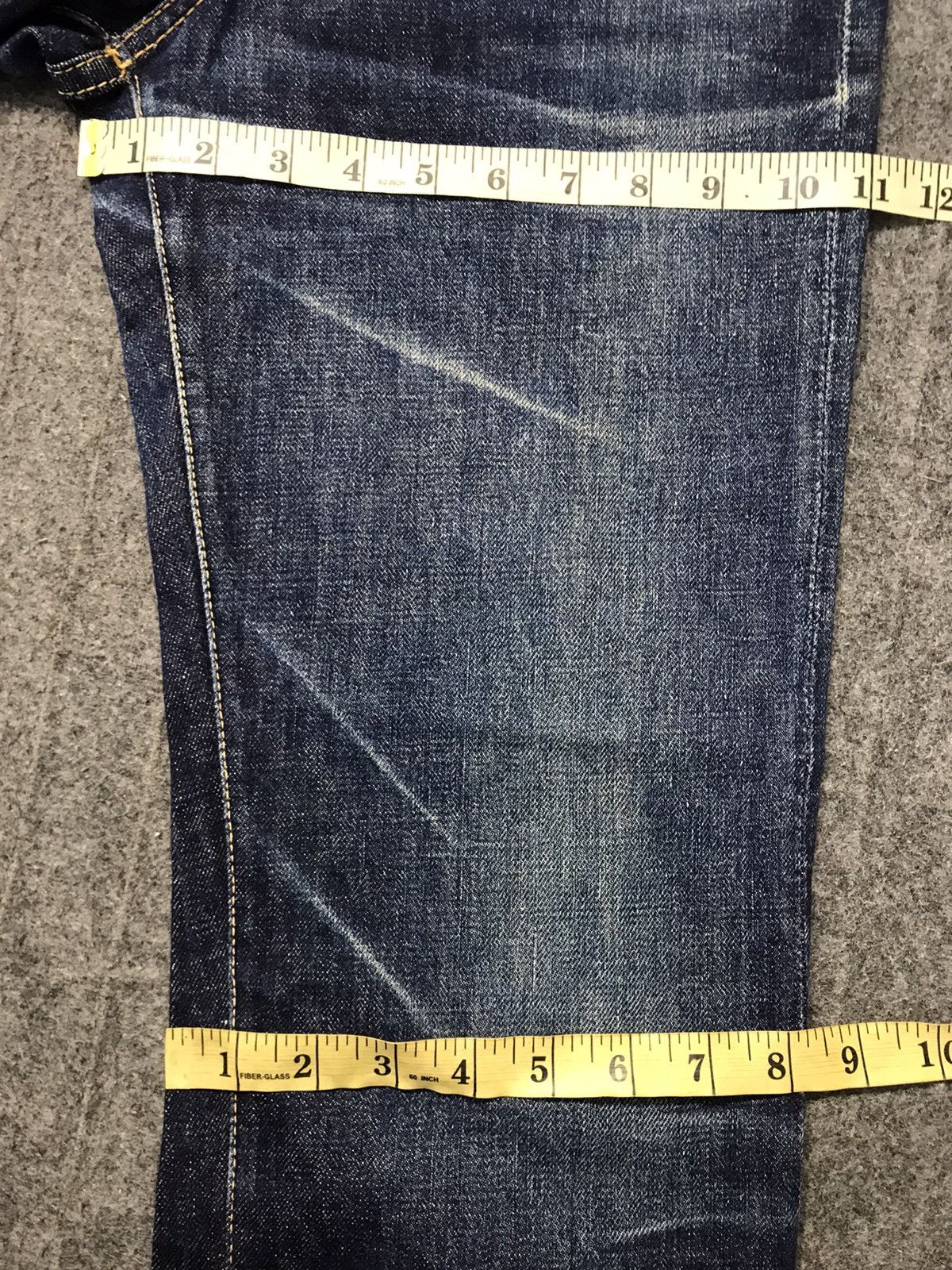 Skull Jeans by an Alchemist Unisex Skull Jeans Alchemist Indigo Denim Pants Size 28" / US 6 / IT 42 - 10 Thumbnail