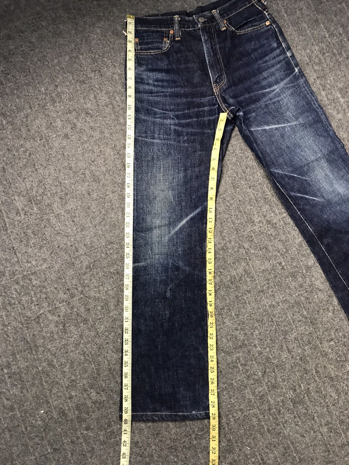 Skull Jeans by an Alchemist Unisex Skull Jeans Alchemist Indigo Denim Pants Size 28" / US 6 / IT 42 - 9 Thumbnail