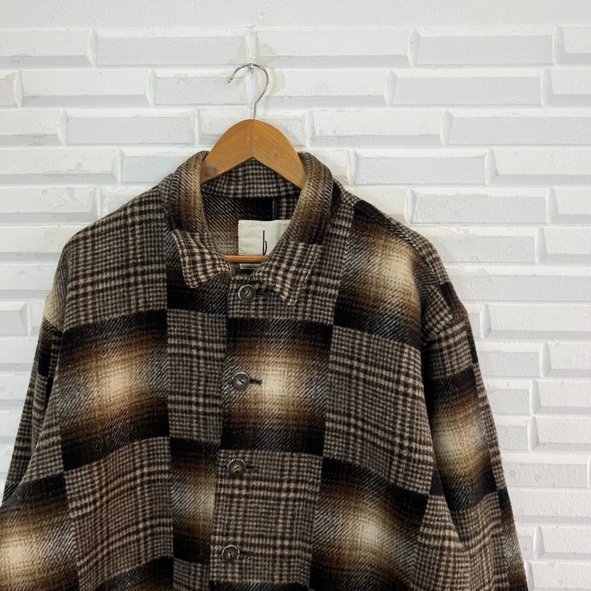 Japanese Brand VINTAGE BASSETT WALKER WOOL TARTAN DESIGN JACKET Size US M / EU 48-50 / 2 - 7 Thumbnail