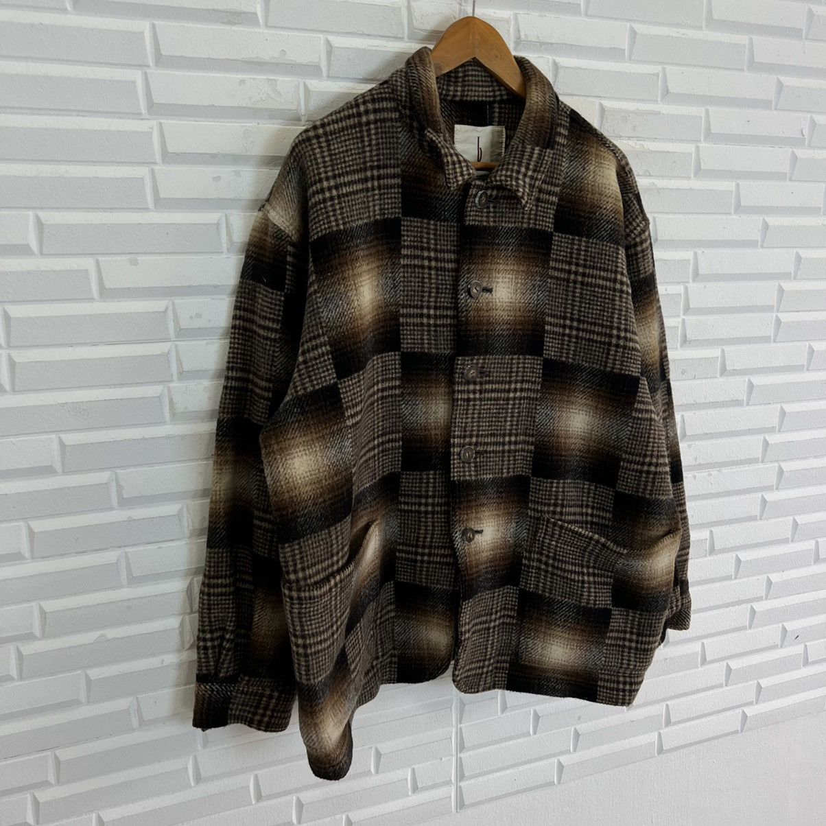 Japanese Brand VINTAGE BASSETT WALKER WOOL TARTAN DESIGN JACKET Size US M / EU 48-50 / 2 - 5 Thumbnail