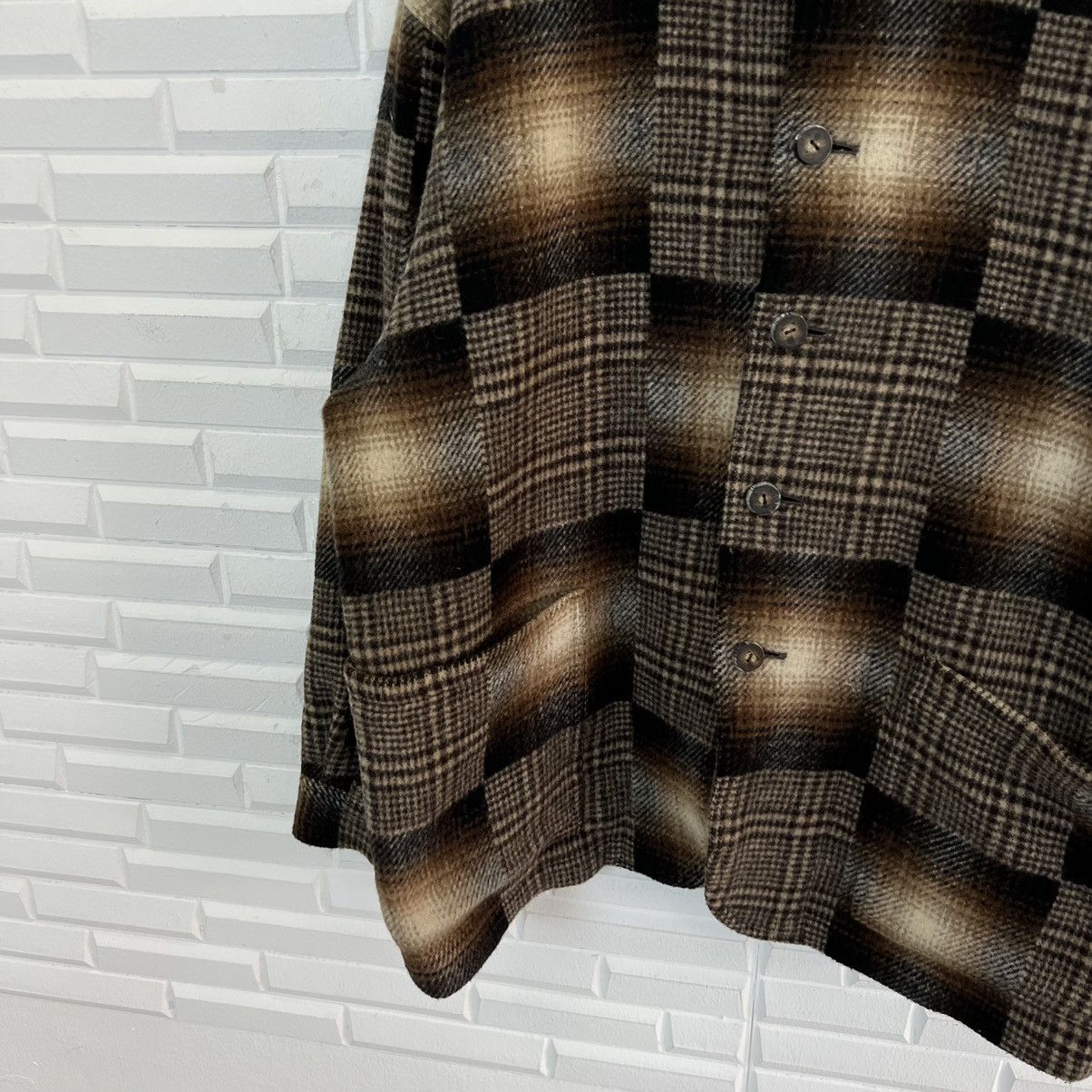 Japanese Brand VINTAGE BASSETT WALKER WOOL TARTAN DESIGN JACKET Size US M / EU 48-50 / 2 - 6 Thumbnail