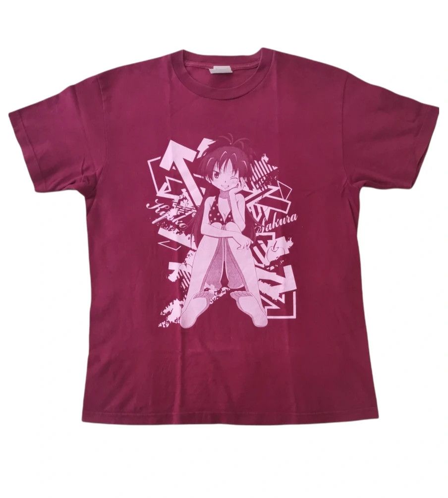 Anime Kyoko Sakura Japan Anime Tee Akira Eva Bleach Sailormoon Size US L / EU 52-54 / 3 - 1 Thumbnail