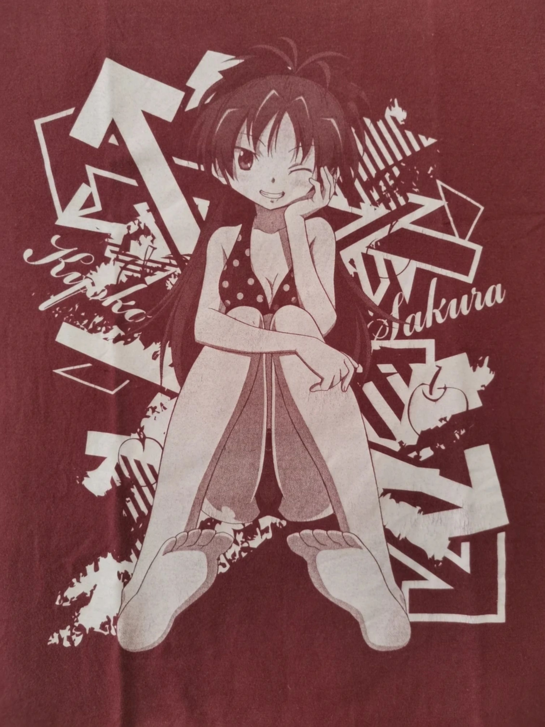 Anime Kyoko Sakura Japan Anime Tee Akira Eva Bleach Sailormoon Size US L / EU 52-54 / 3 - 2 Thumbnail