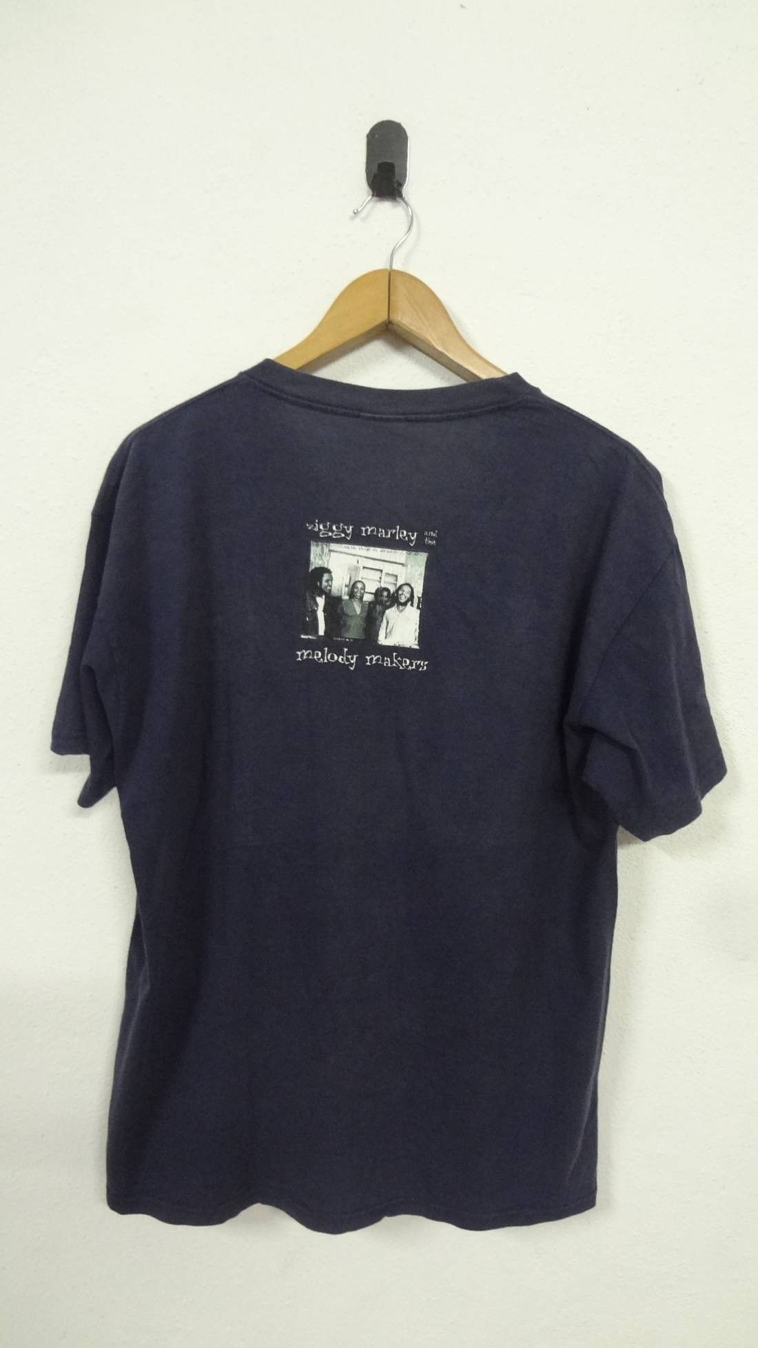 Band Tees Vintage Ziggy Marley And The Melody Makers XL 90s Raggae Size US L / EU 52-54 / 3 - 2 Thumbnail