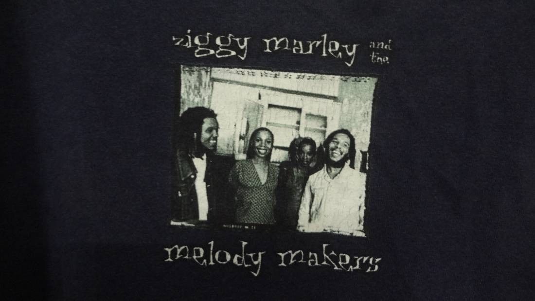 Band Tees Vintage Ziggy Marley And The Melody Makers XL 90s Raggae Size US L / EU 52-54 / 3 - 4 Thumbnail