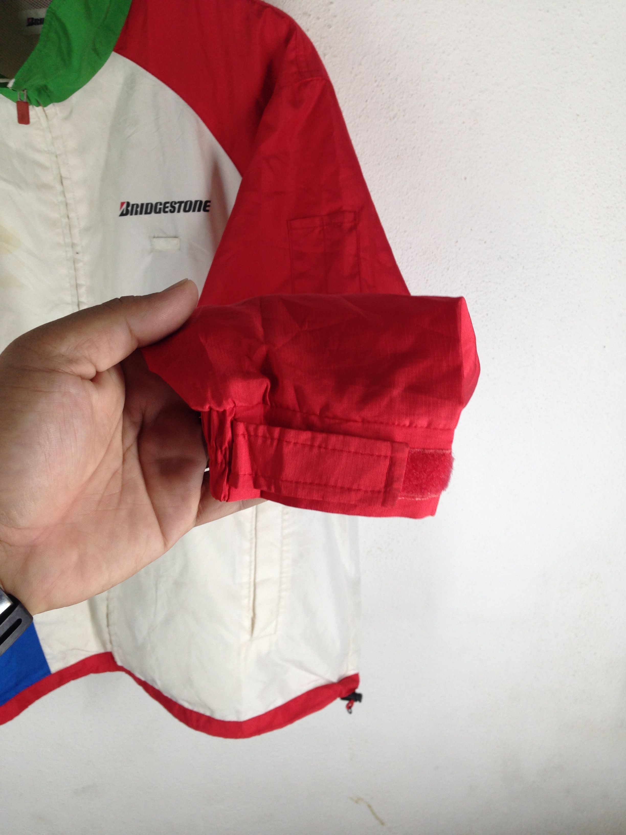 Vintage Bridgestone Motorsport Jacket Size US XL / EU 56 / 4 - 4 Thumbnail