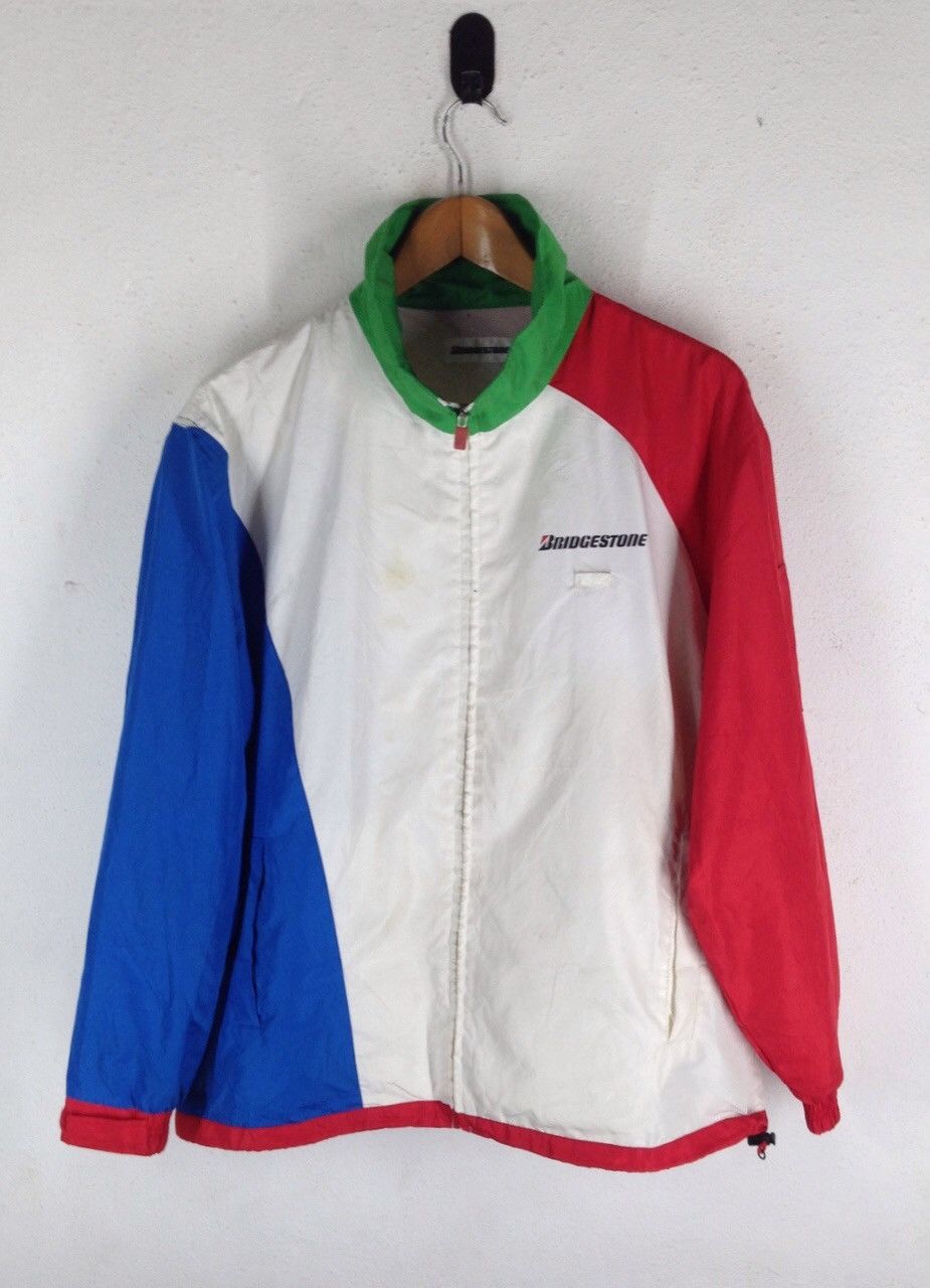Vintage Bridgestone Motorsport Jacket Size US XL / EU 56 / 4 - 1 Thumbnail