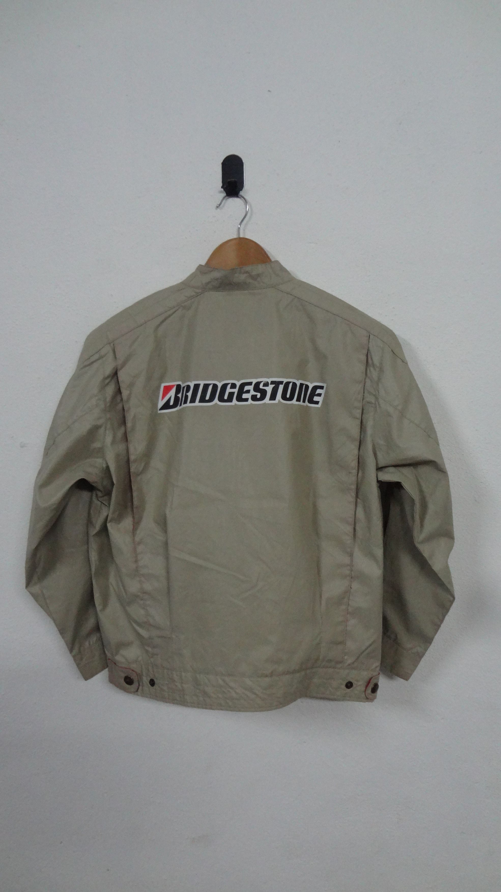 Vintage Bridgestone jacket zipper sweater windbreaker Size US L / EU 52-54 / 3 - 2 Thumbnail