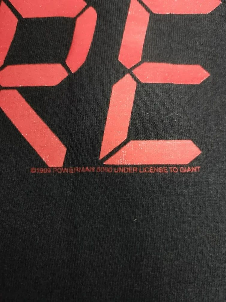 Band Tees Vintage Powerman 5000 Band Tee Giant Rock Metal Alternative Size US L / EU 52-54 / 3 - 4 Thumbnail