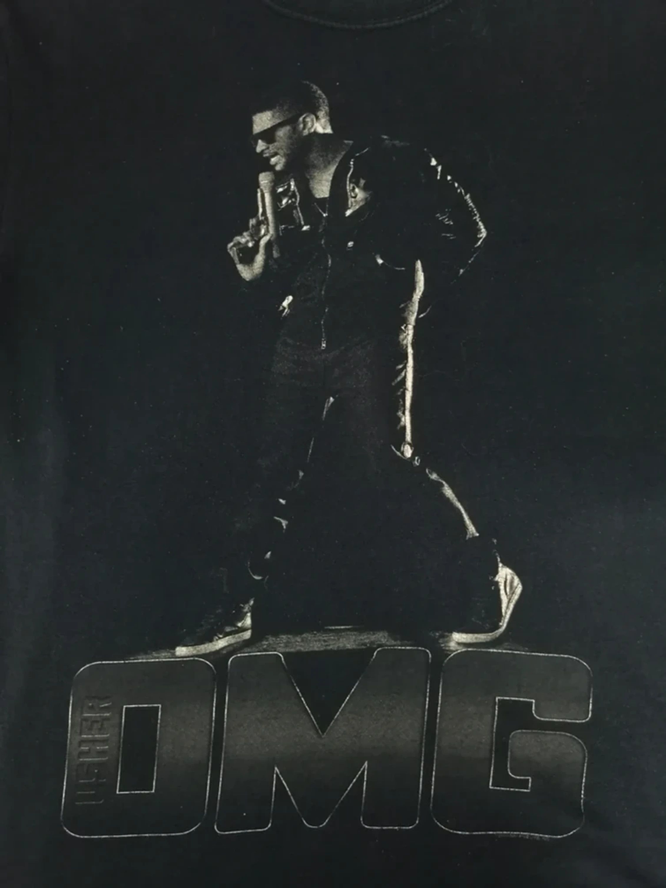 Band Tees Vintage Usher OMG Tour Tee Hiphop Rap Tupac Eminem Size US M / EU 48-50 / 2 - 1 Thumbnail