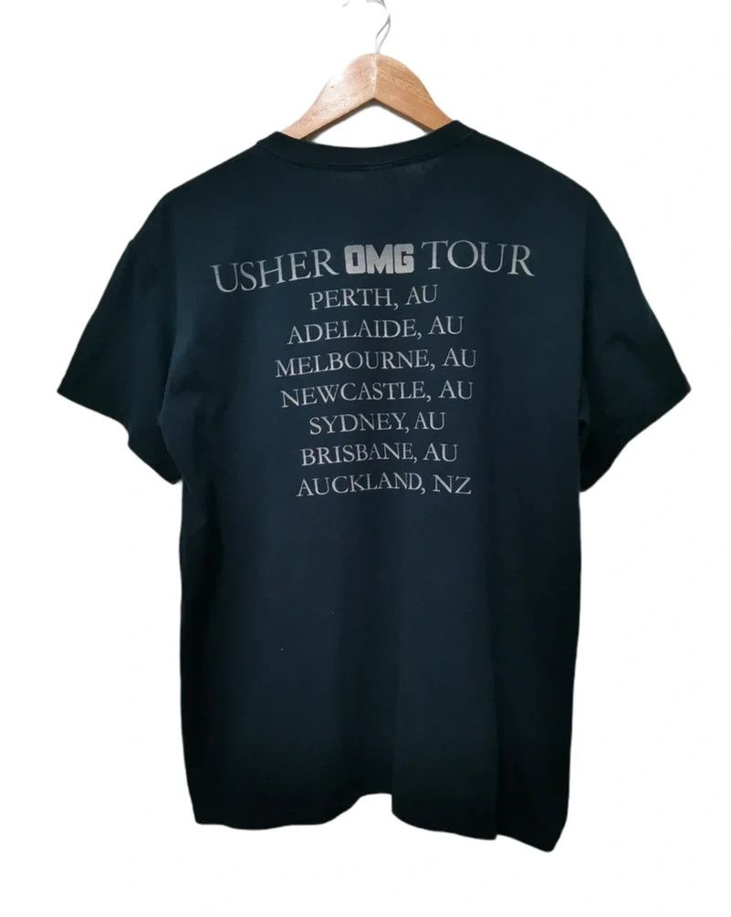 Band Tees Vintage Usher OMG Tour Tee Hiphop Rap Tupac Eminem Size US M / EU 48-50 / 2 - 3 Thumbnail