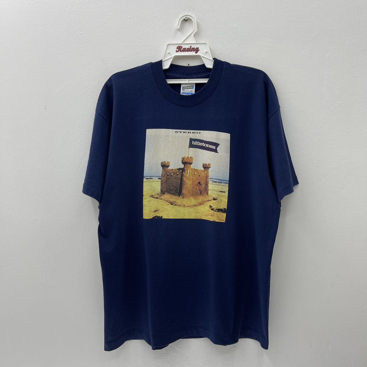Band Tees × Vintage THE BLUETONES STEREO ALBUM Vintage 90s T-Shirt Size US XL / EU 56 / 4 - 1 Thumbnail