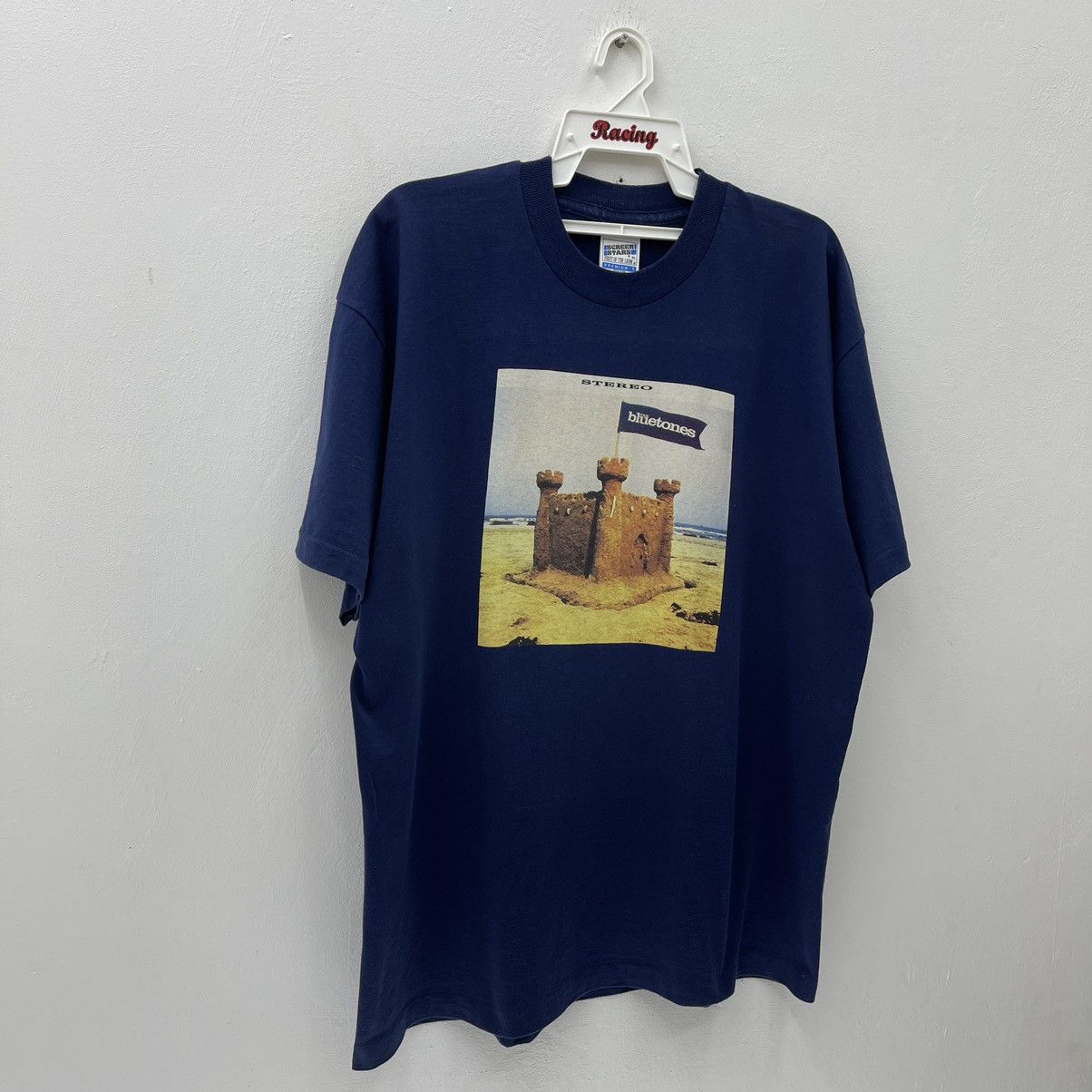 Band Tees × Vintage THE BLUETONES STEREO ALBUM Vintage 90s T-Shirt Size US XL / EU 56 / 4 - 4 Thumbnail