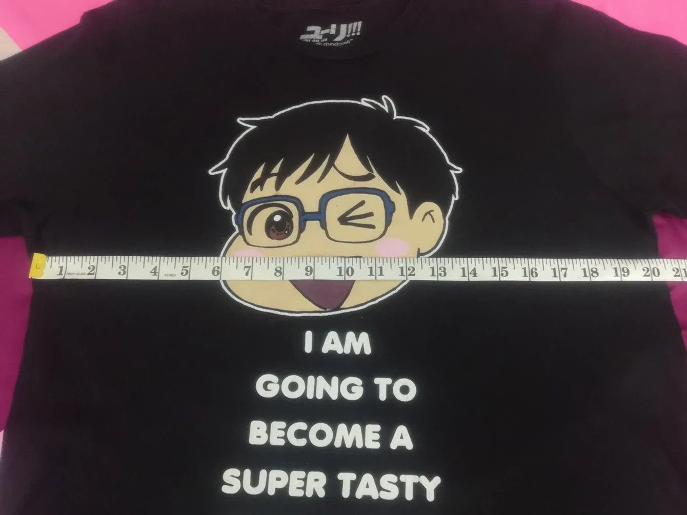 Anime Yuri On Ice Japan Anime Tee Evangelion Sailormoon Manga Size US L / EU 52-54 / 3 - 3 Thumbnail