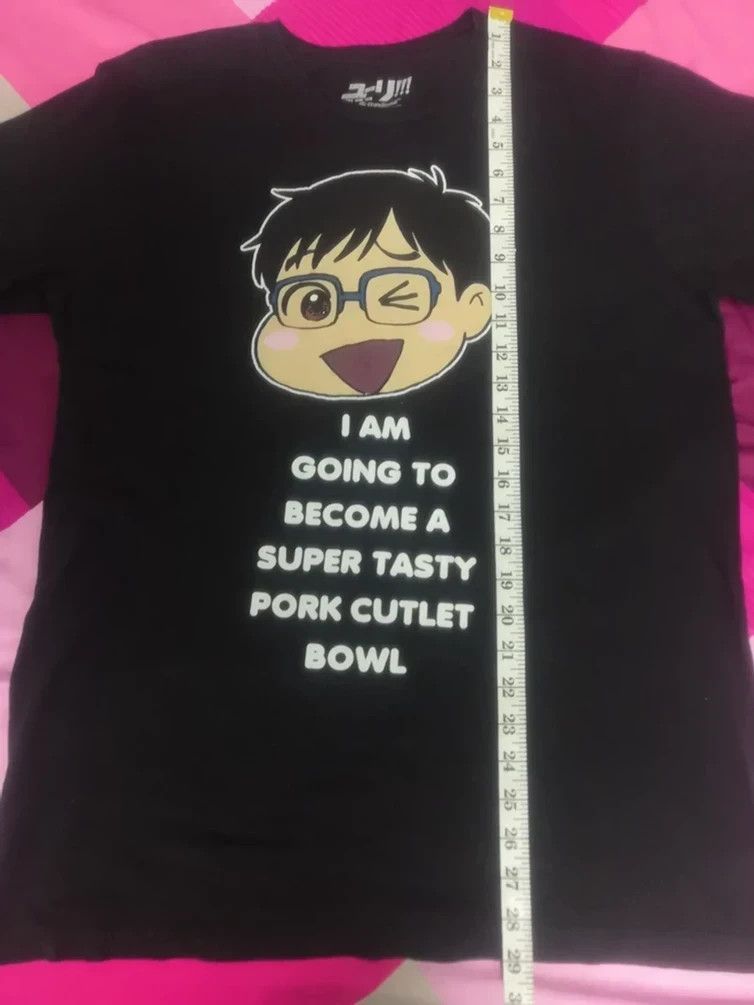 Anime Yuri On Ice Japan Anime Tee Evangelion Sailormoon Manga Size US L / EU 52-54 / 3 - 4 Thumbnail