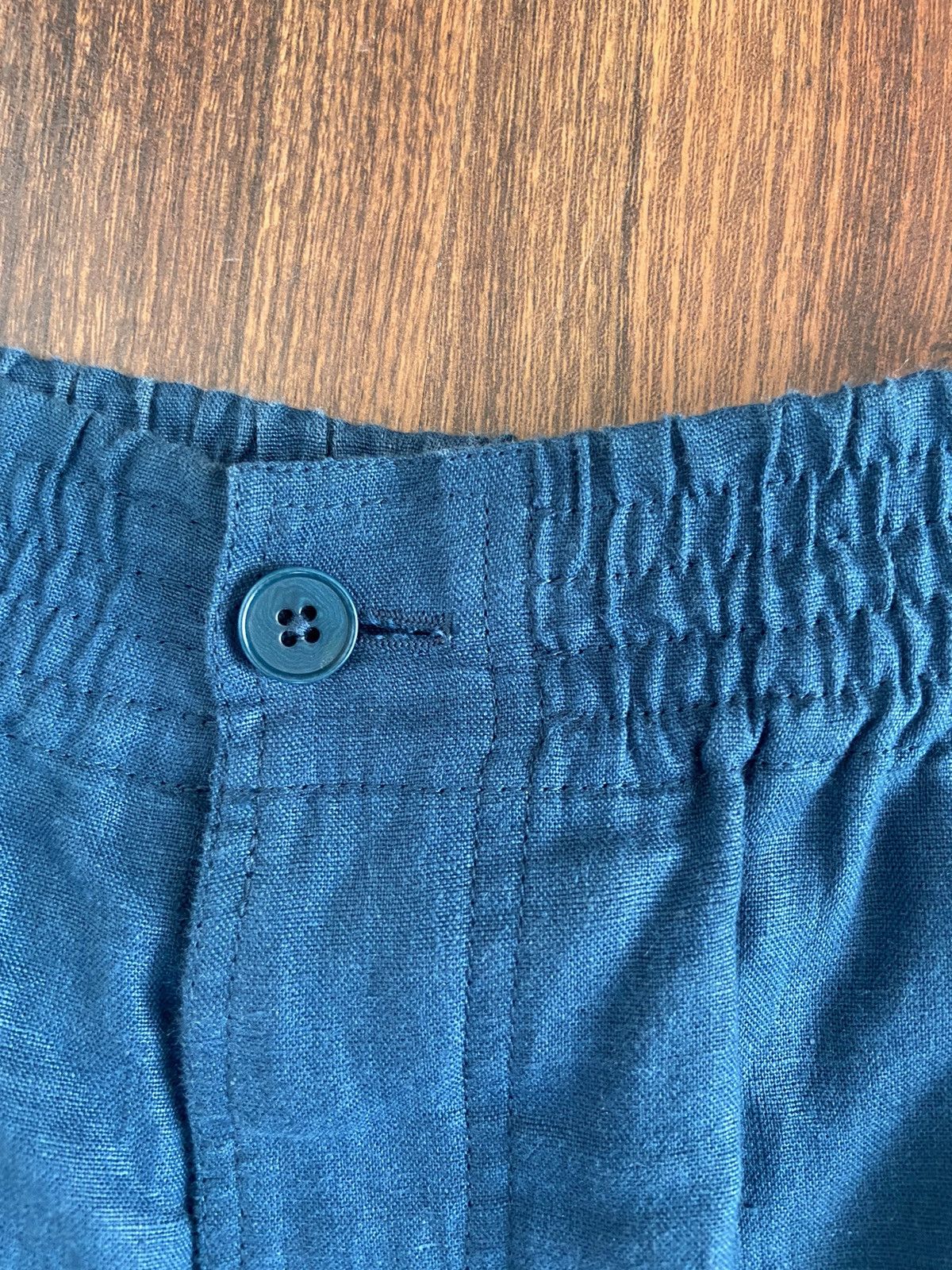 Hermes Hermes Ocean blue Linen Shorts Size US 28 / EU 44 - 3 Thumbnail