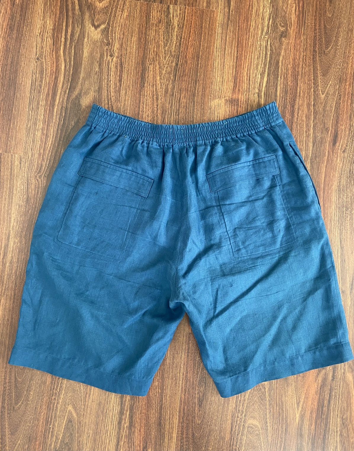 Hermes Hermes Ocean blue Linen Shorts Size US 28 / EU 44 - 2 Thumbnail