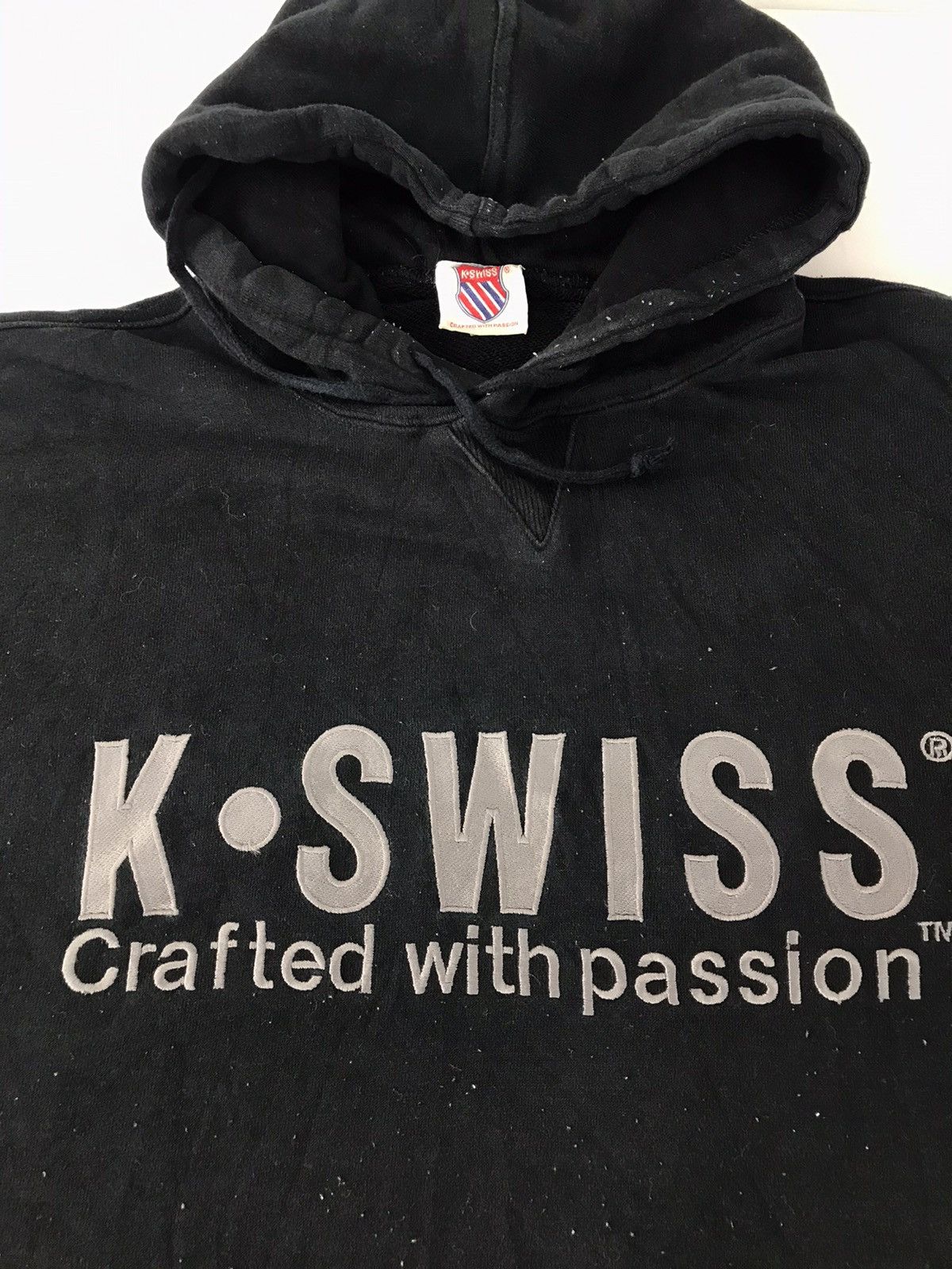 K-Swiss K-Swiss Sportswear Hoodies Spell Out Big Pocket Design Size US XXL / EU 58 / 5 - 3 Thumbnail