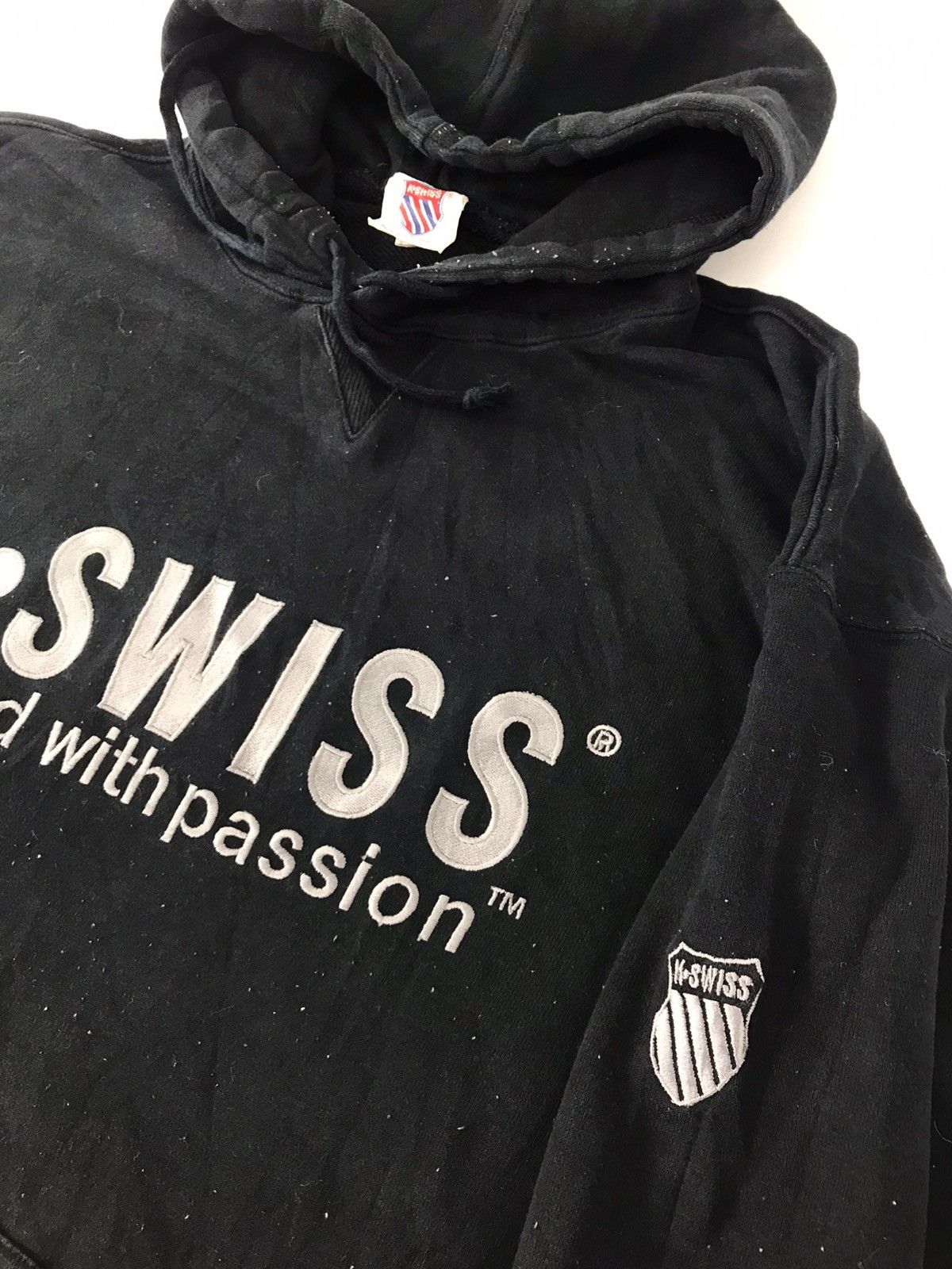 K-Swiss K-Swiss Sportswear Hoodies Spell Out Big Pocket Design Size US XXL / EU 58 / 5 - 4 Thumbnail
