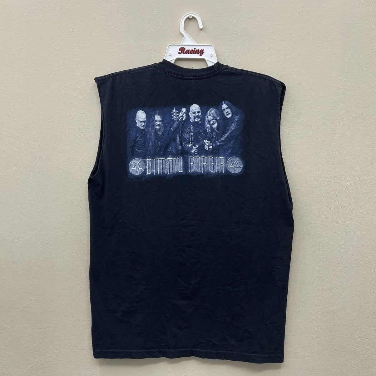 Band Tees Dimmu Borgir Punk Rock Skull Black Metal Tour Fullprint Tee Size US L / EU 52-54 / 3 - 3 Thumbnail