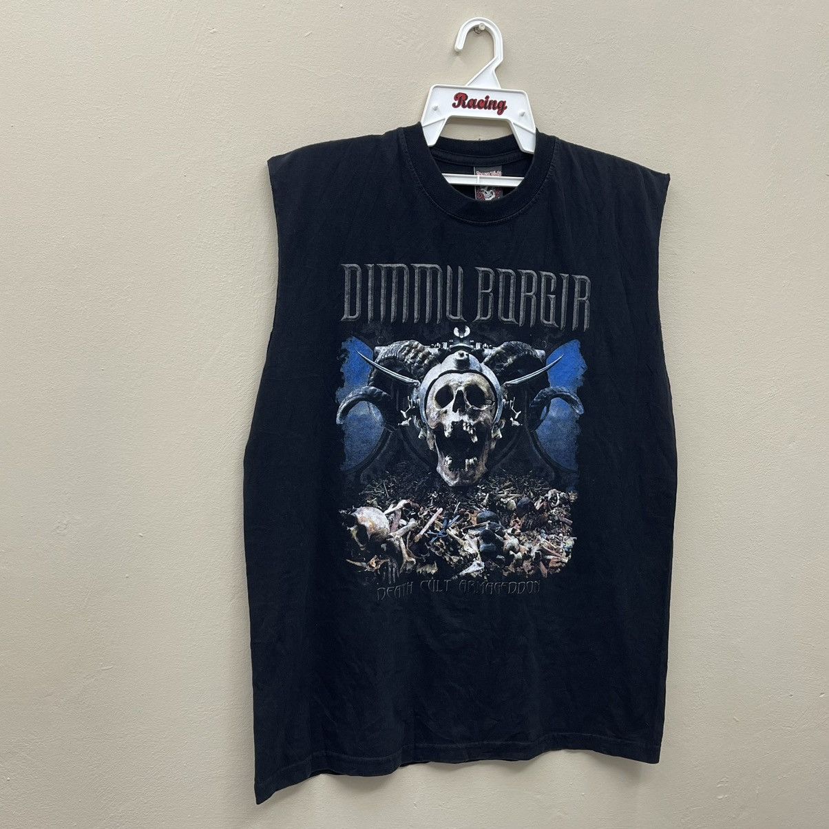 Band Tees Dimmu Borgir Punk Rock Skull Black Metal Tour Fullprint Tee Size US L / EU 52-54 / 3 - 8 Thumbnail