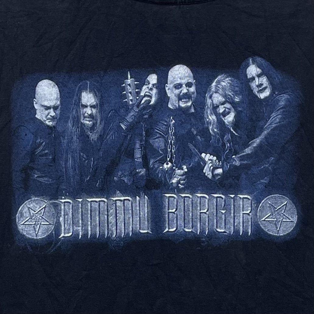 Band Tees Dimmu Borgir Punk Rock Skull Black Metal Tour Fullprint Tee Size US L / EU 52-54 / 3 - 4 Thumbnail