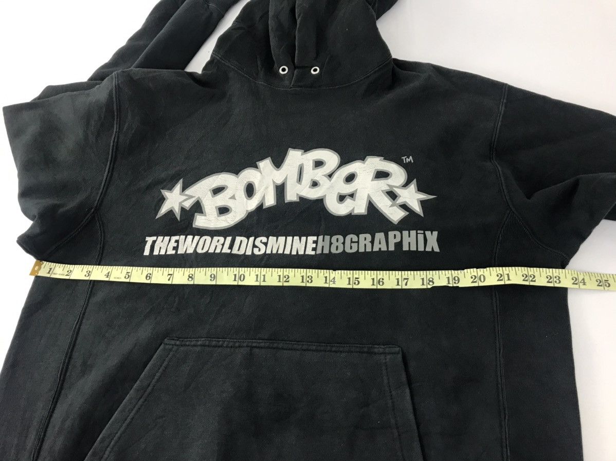 Japanese Brand TWIM The World Is Mine H8 Graphix Hoodies Zipper Big Logo Size US L / EU 52-54 / 3 - 9 Thumbnail