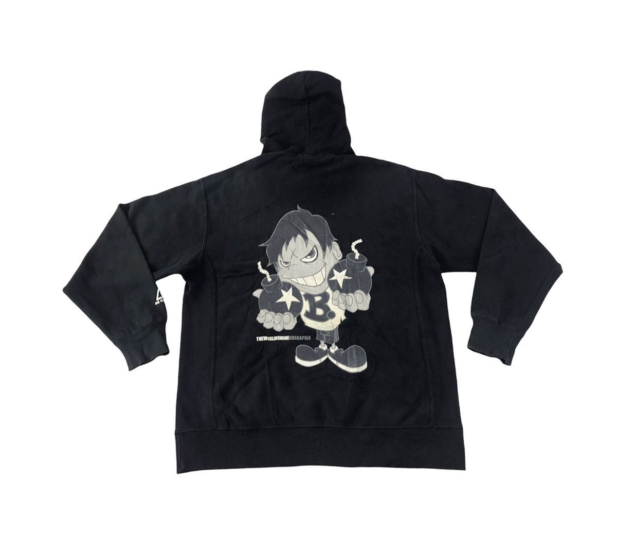 TWIM The World Is Mine H8 Graphix Hoodies Zipper Big Logo