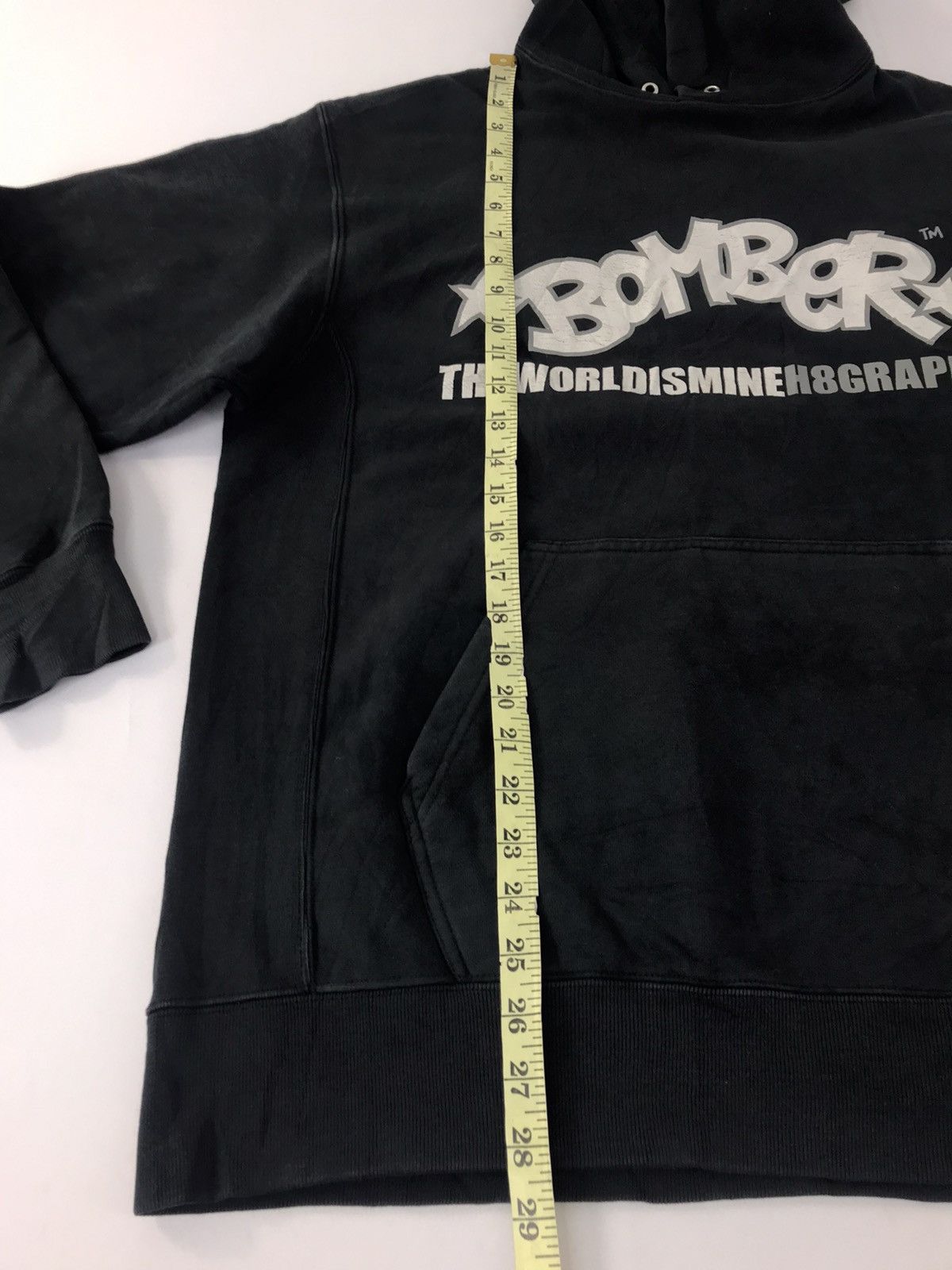 Japanese Brand TWIM The World Is Mine H8 Graphix Hoodies Zipper Big Logo Size US L / EU 52-54 / 3 - 10 Thumbnail